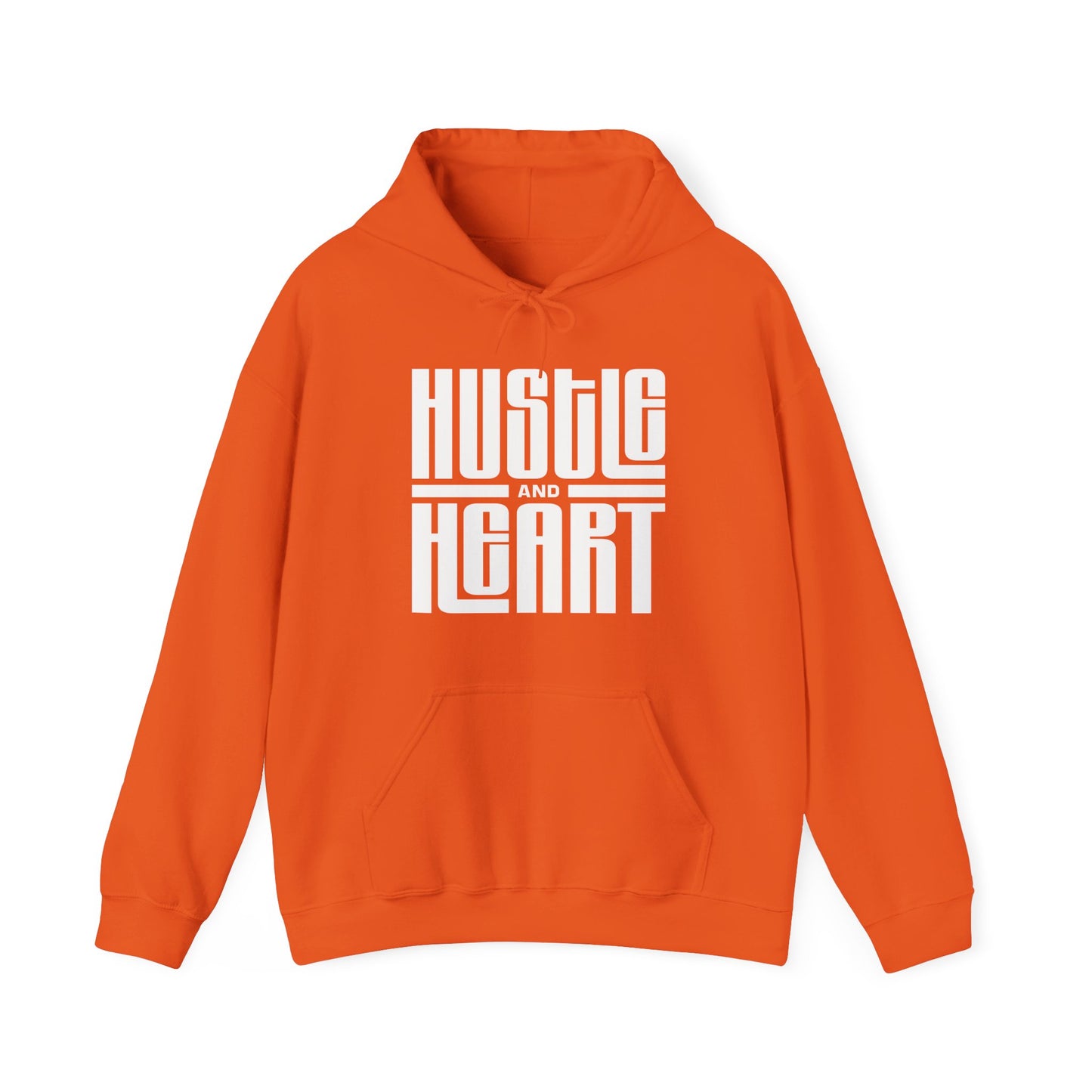 Inspirational Hustle and Heart Hoodie for Ambitious Souls