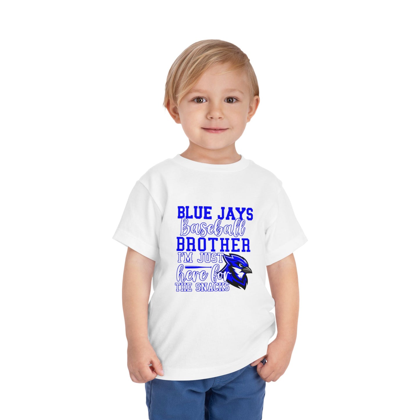 Toddler Blue Jay Baseball Brother Tee