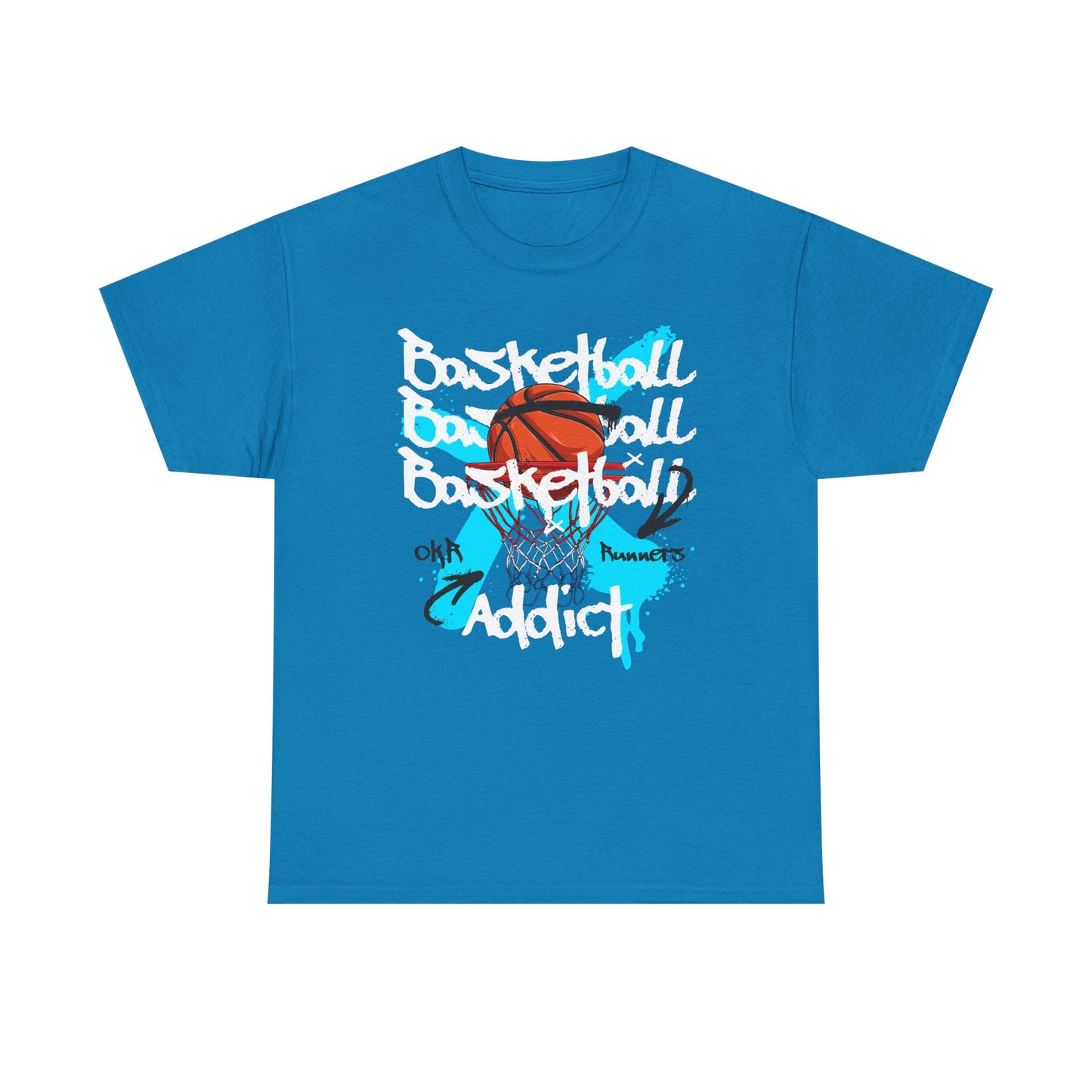 Basketball Addict Unisex Heavy Cotton Tee