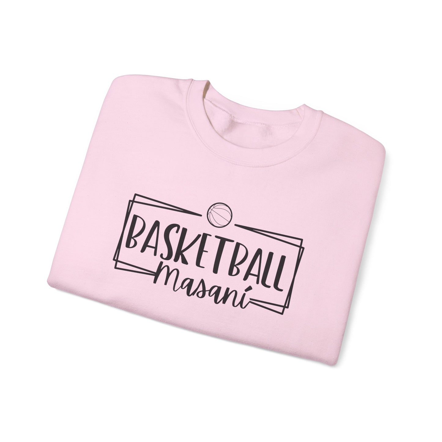 Basketball Masani Unisex Heavy Blend™ Crewneck Sweatshirt