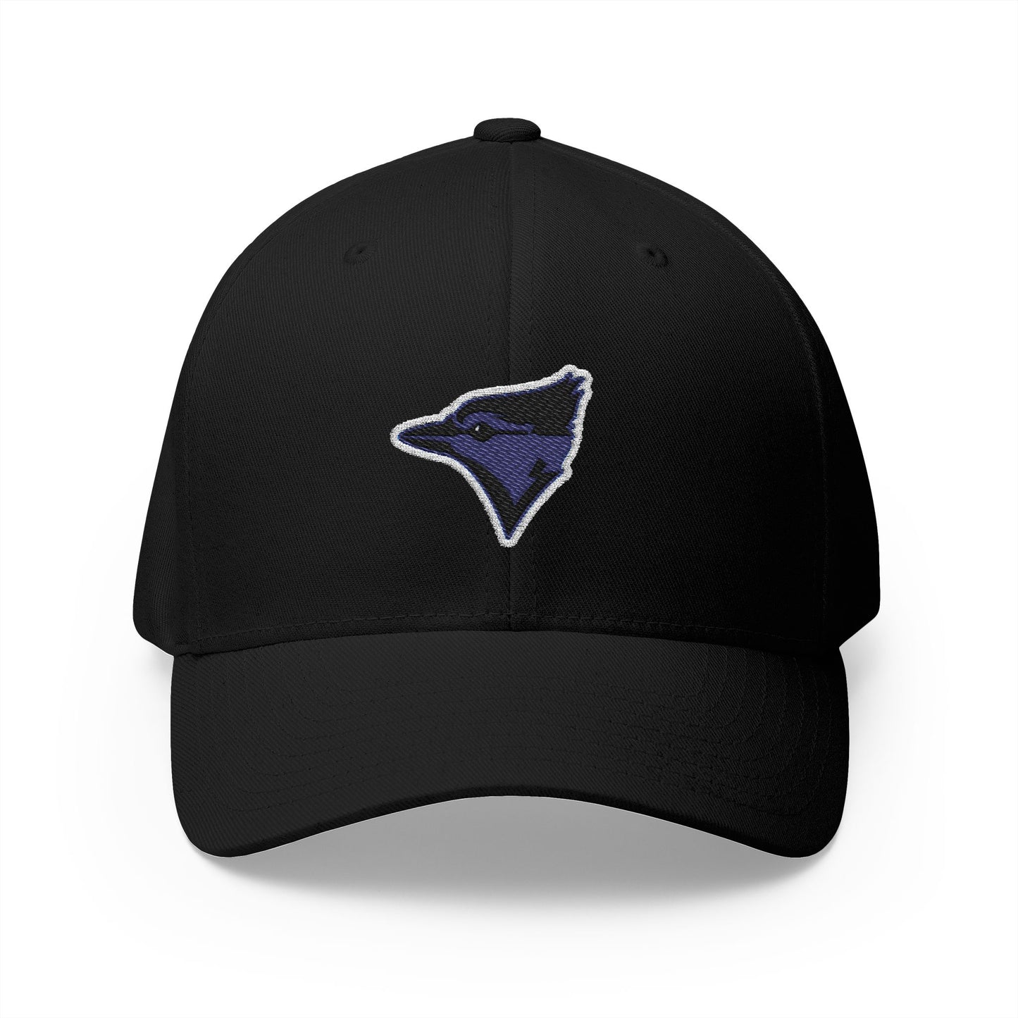 Embroidered Closed-Back Blue Jays Cap
