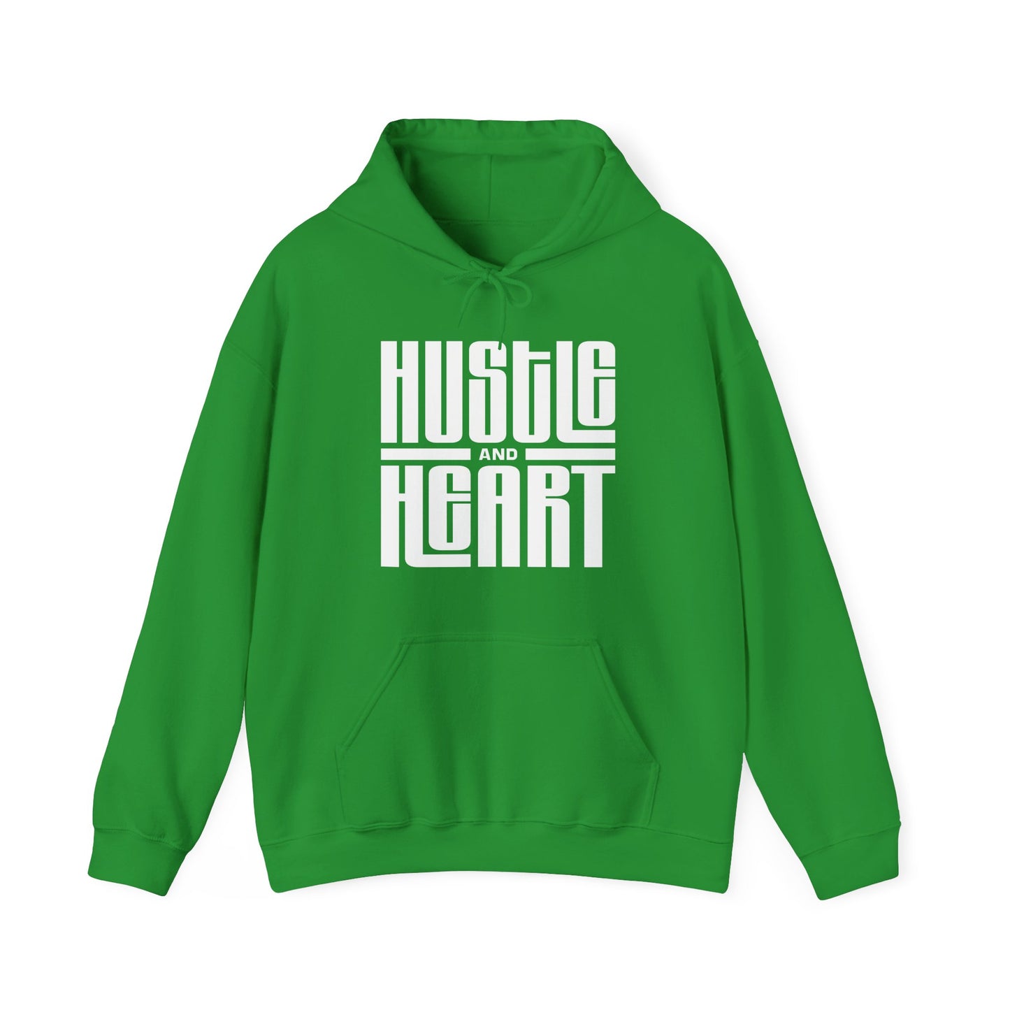Inspirational Hustle and Heart Hoodie for Ambitious Souls