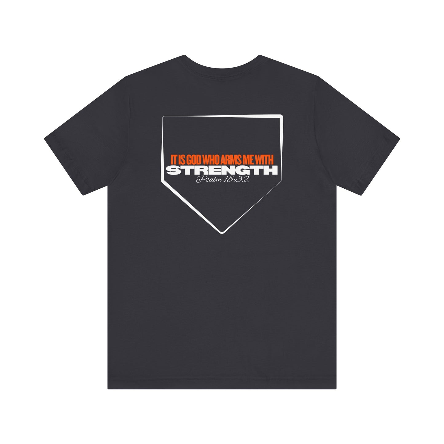 Calumet Baseball Bella Canvas Tee w/ Psalm 18:32