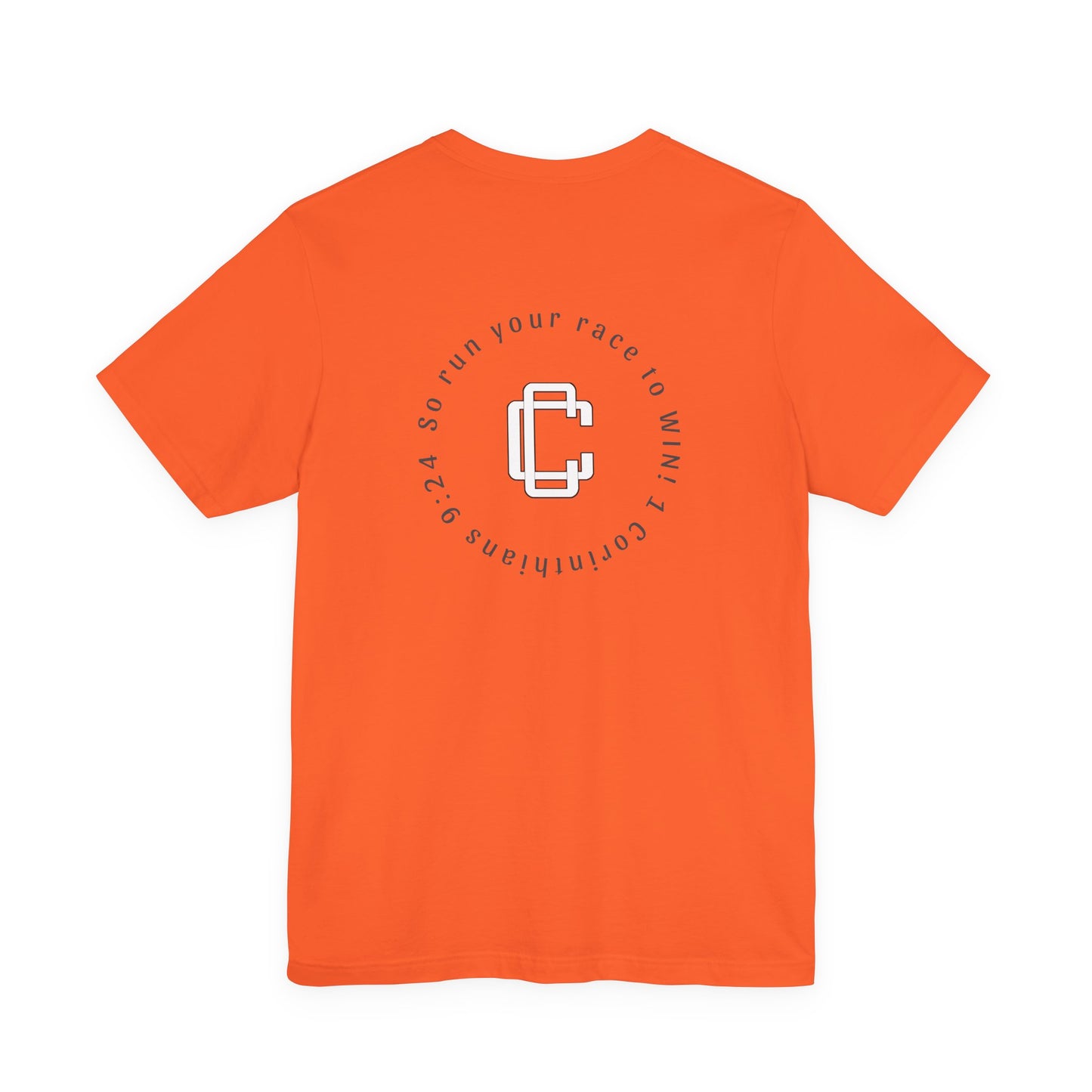 Calumet Cross Country Tee w/ 1 Cor. Bible Verse