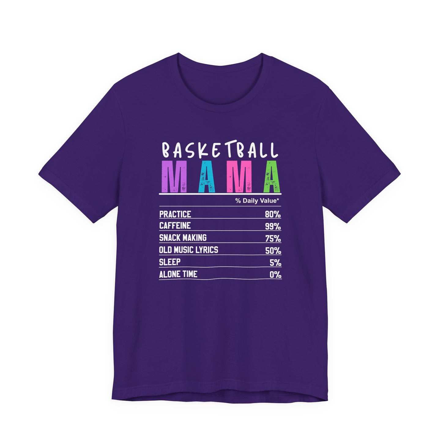 Basketball Mama Unisex Jersey Tee - Fun & Stylish T-Shirt for Sporty Moms