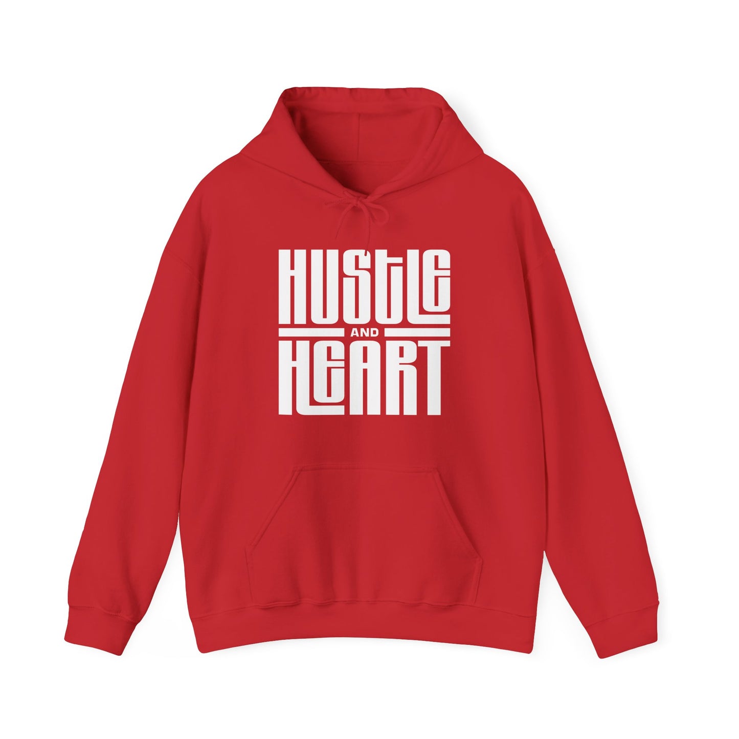 Inspirational Hustle and Heart Hoodie for Ambitious Souls