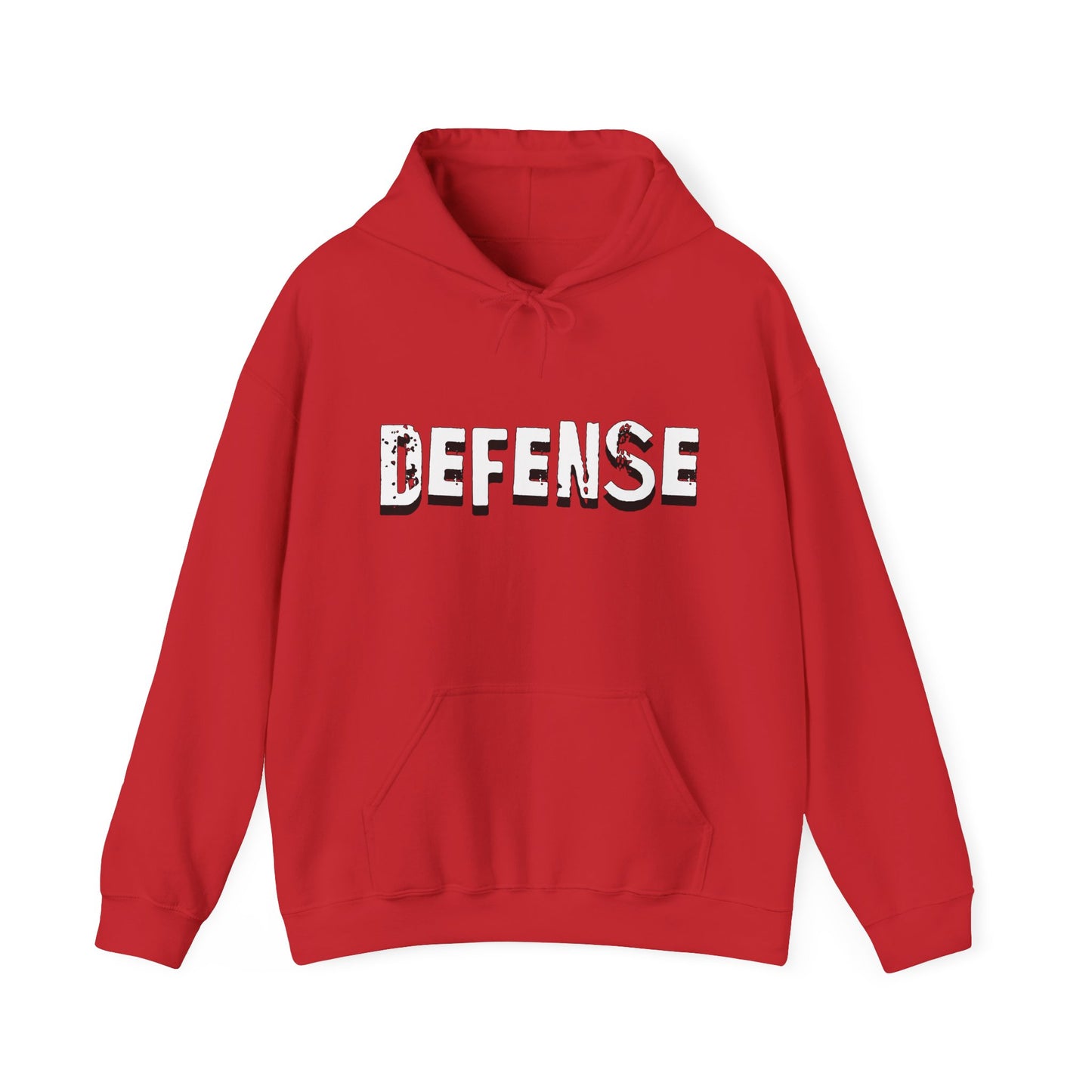 Unisex Hooded Sweatshirt - Defense Graphic