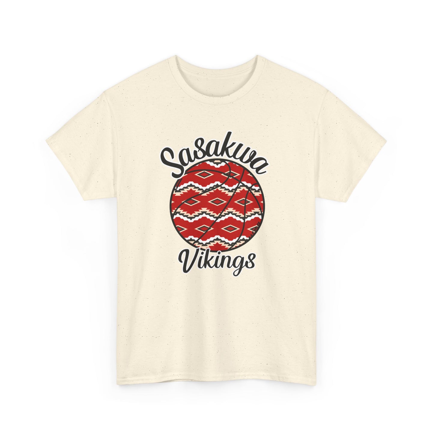 Sasakwa Native Hoops Unisex Heavy Cotton Tee