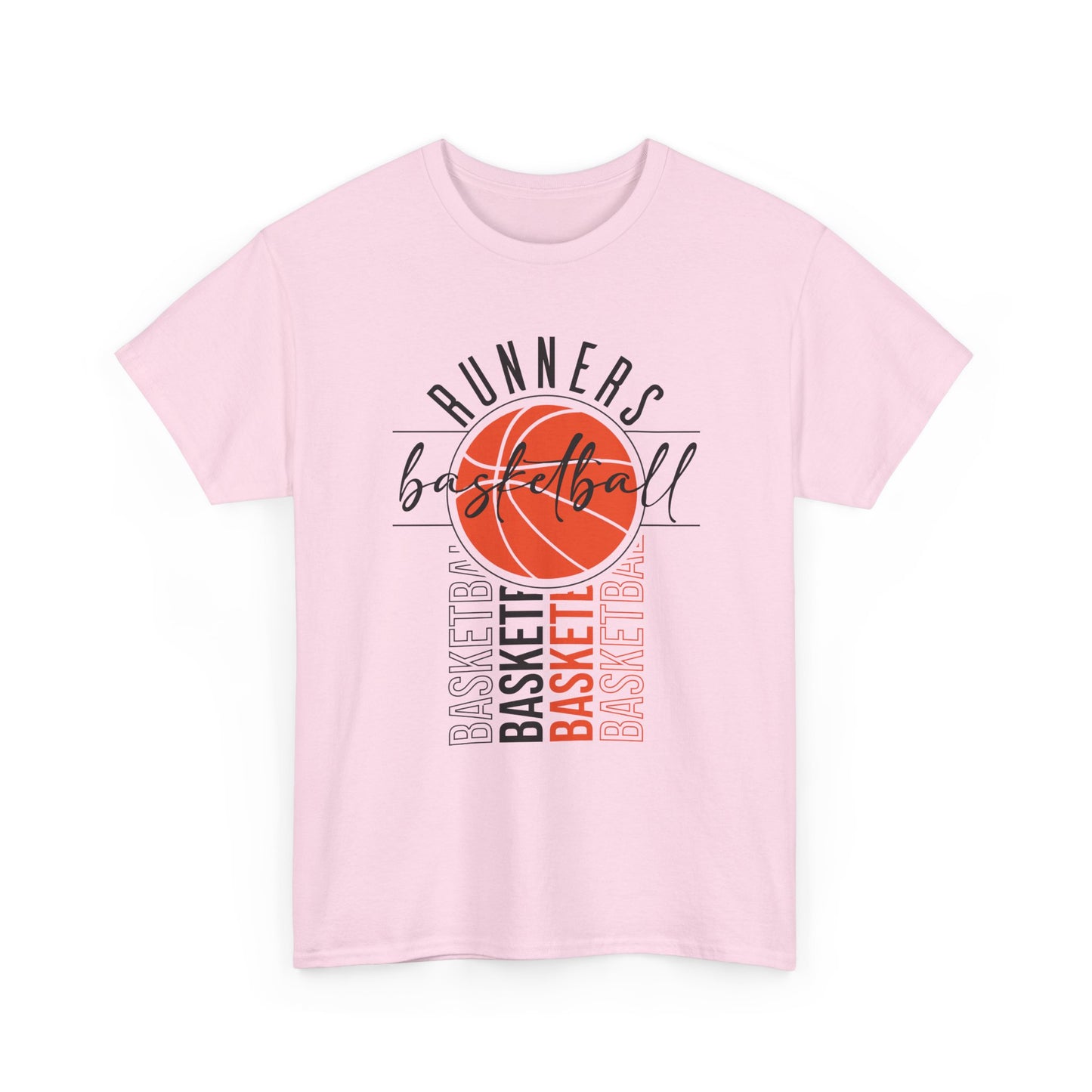 Basketball Runners Unisex Heavy Cotton Tee - Sporty & Stylish Tee for Players and Fans