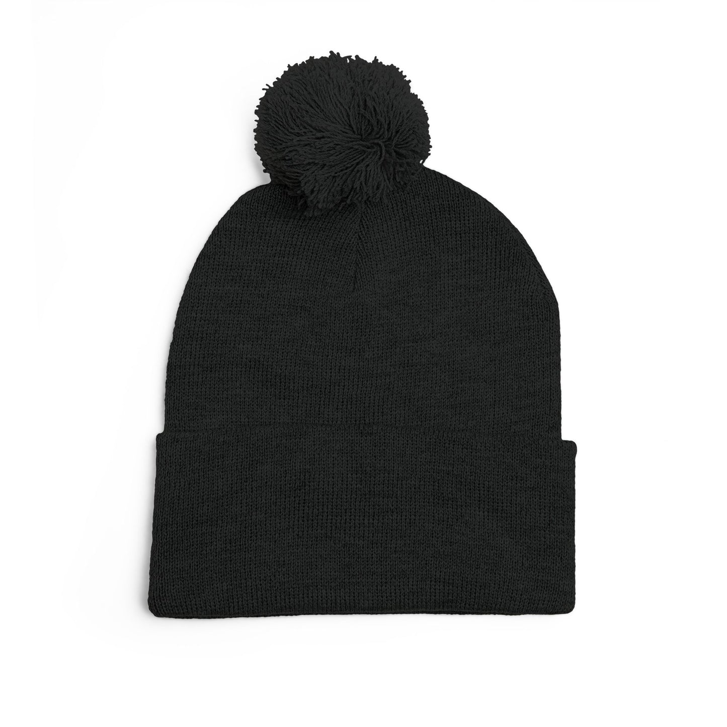 EHS Pom-Pom Knit Cap (Embroidery)