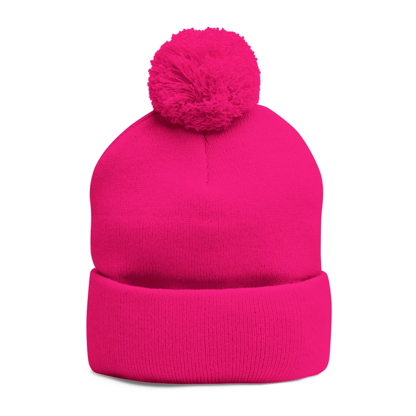 EHS Pom-Pom Knit Cap (Embroidery)