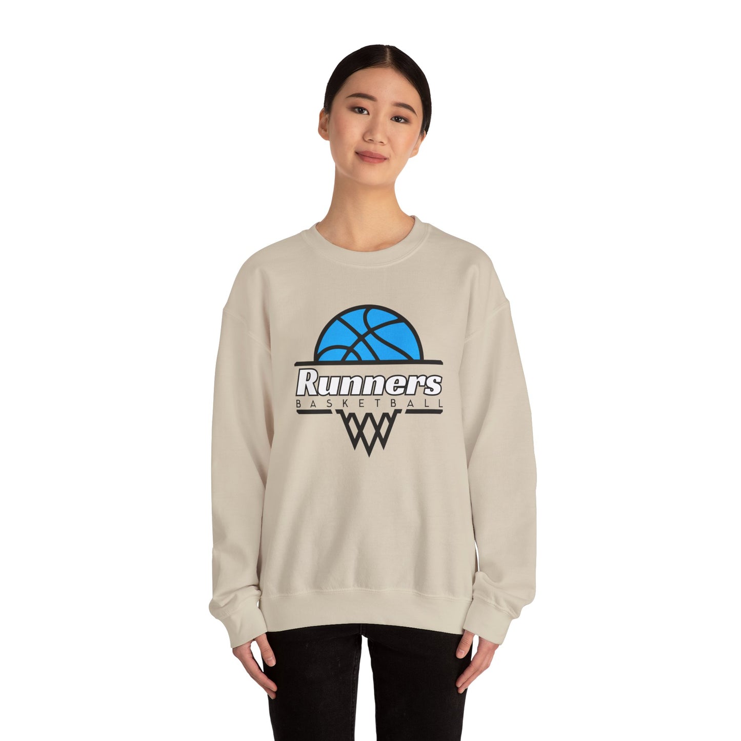 Runners Basketball Crewneck Sweatshirt - Unisex Heavy Blend™