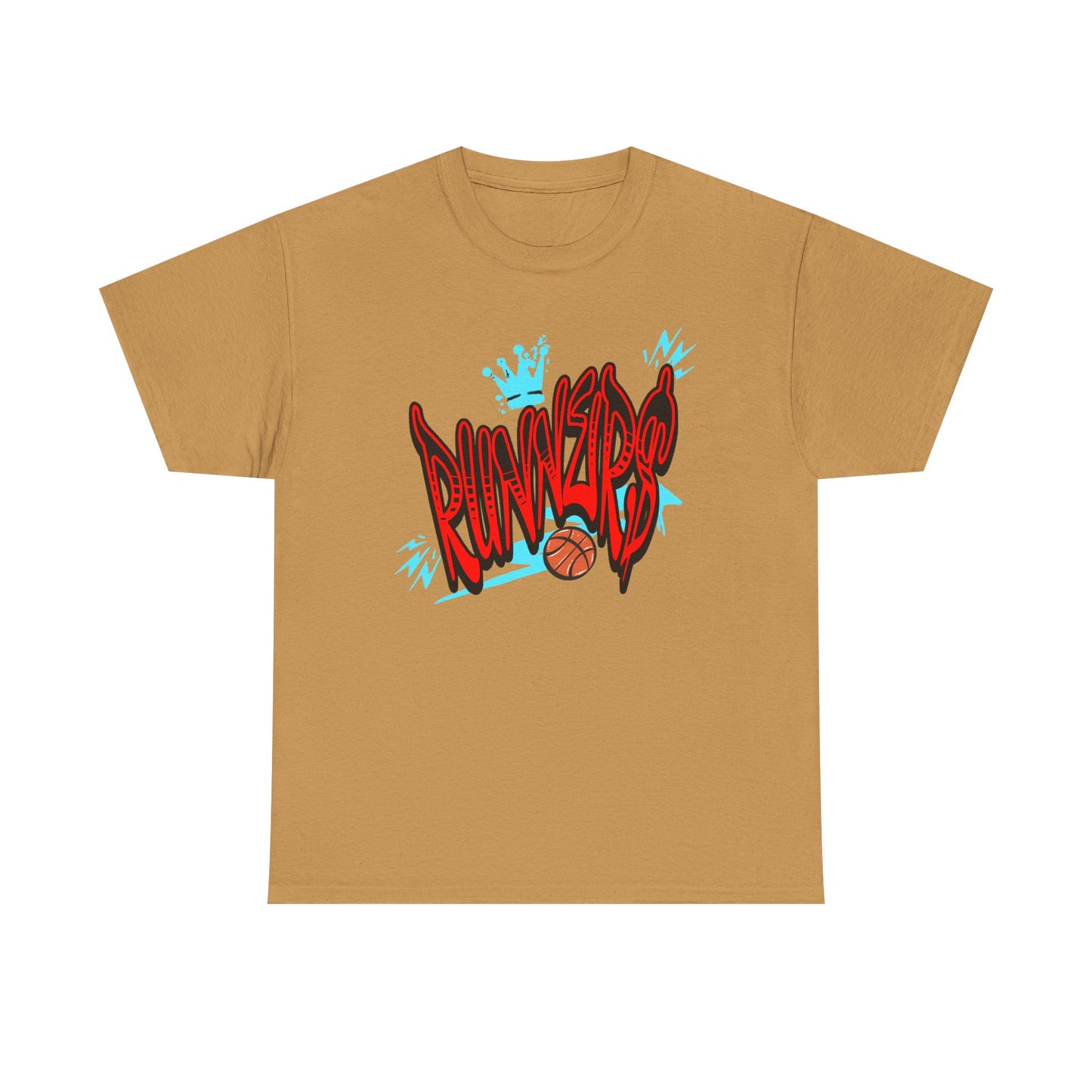 Urban Graffiti Basketball Tee for Runners Fans