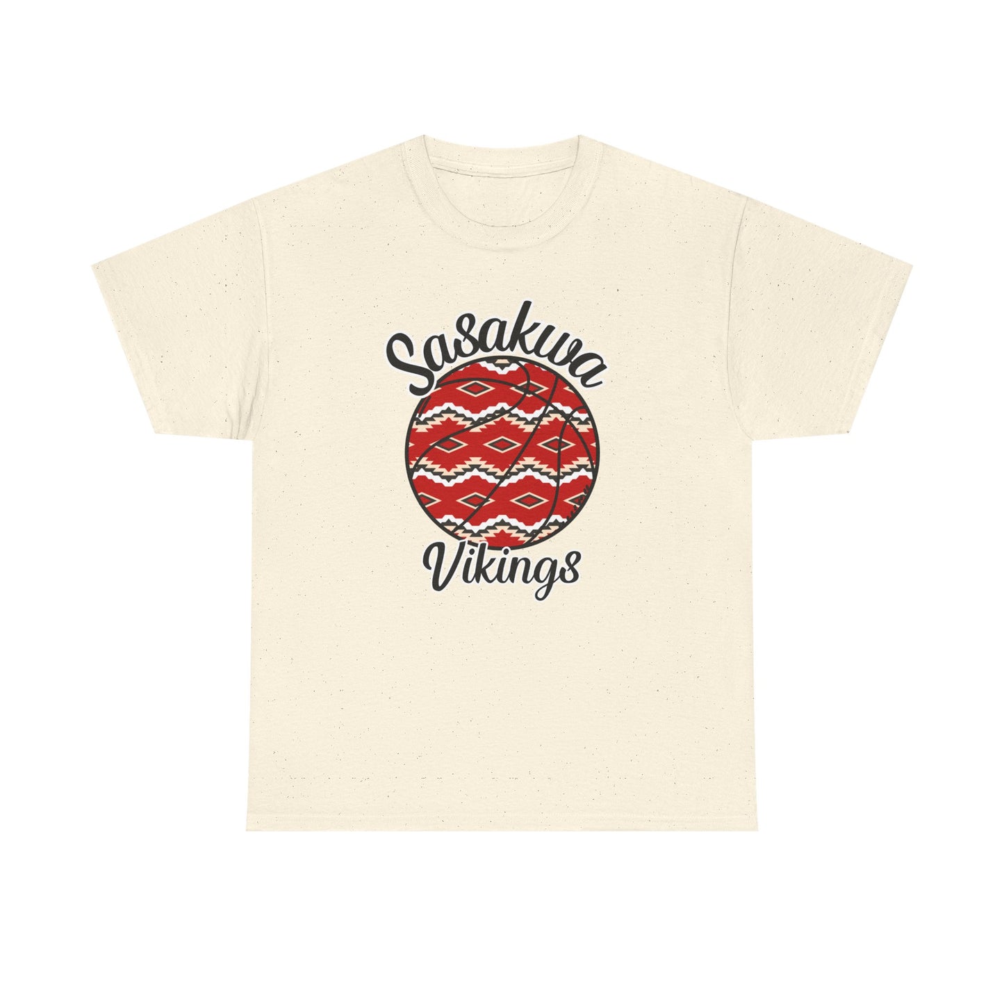 Sasakwa Native Hoops Unisex Heavy Cotton Tee
