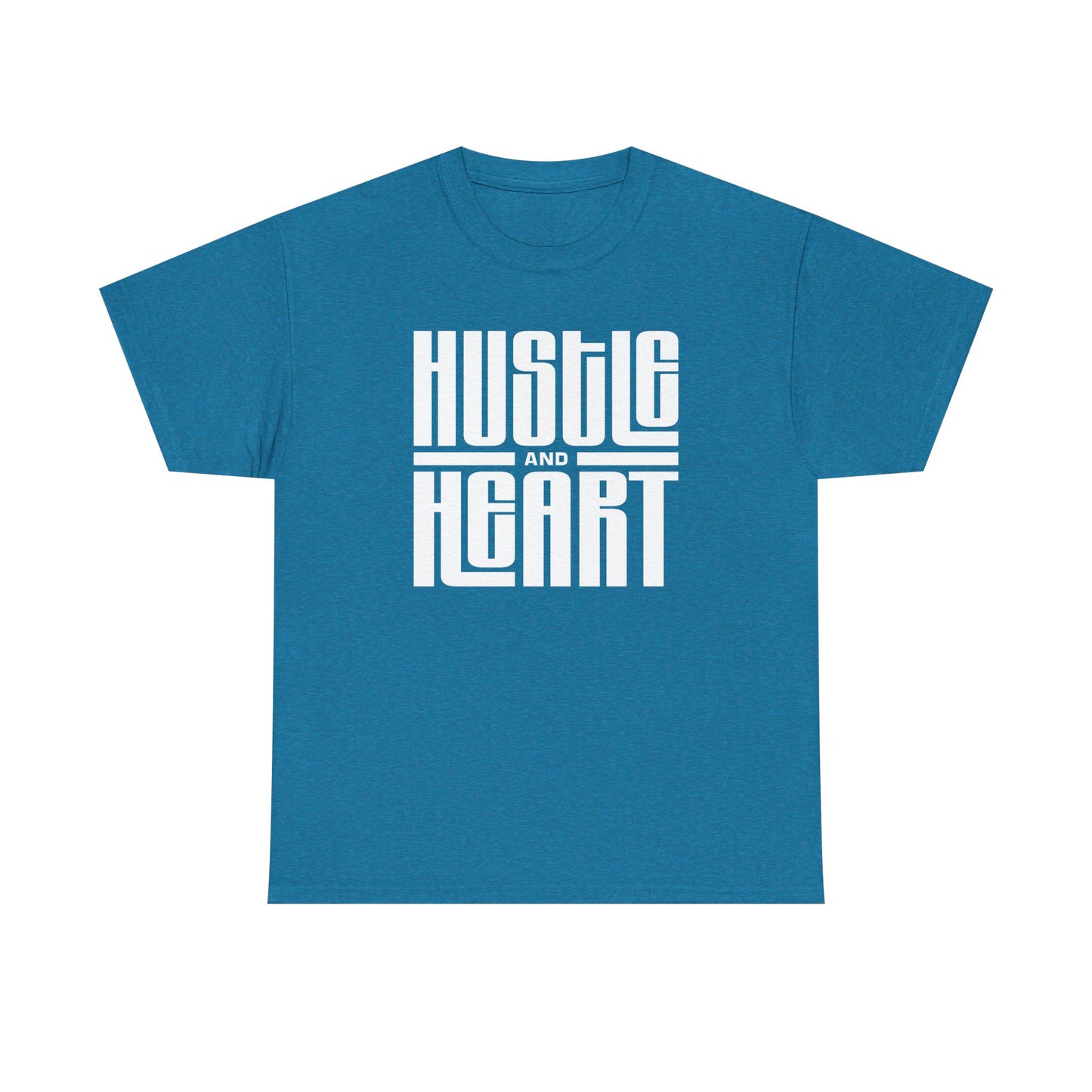 Hustle and Heart Unisex Heavy Cotton Tee