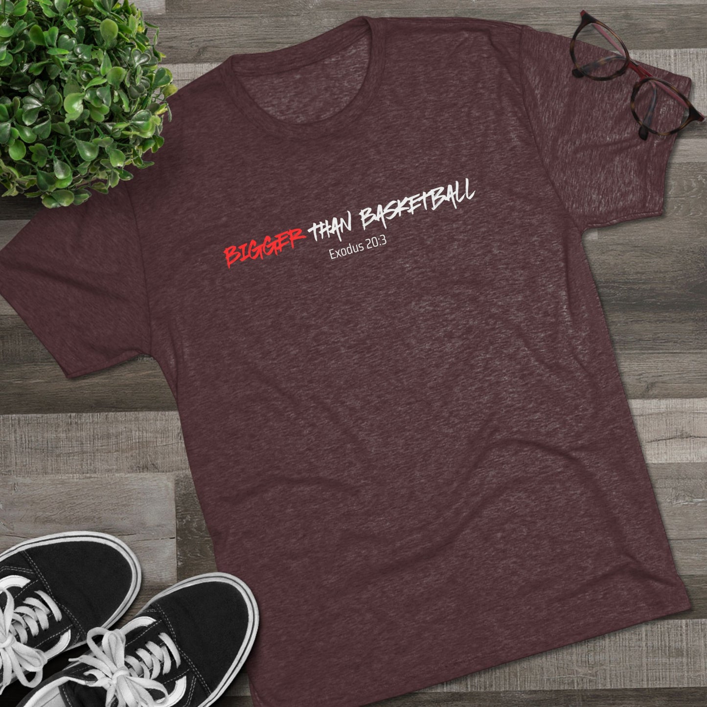 Bigger Than Basketball Faith-Based Apparel