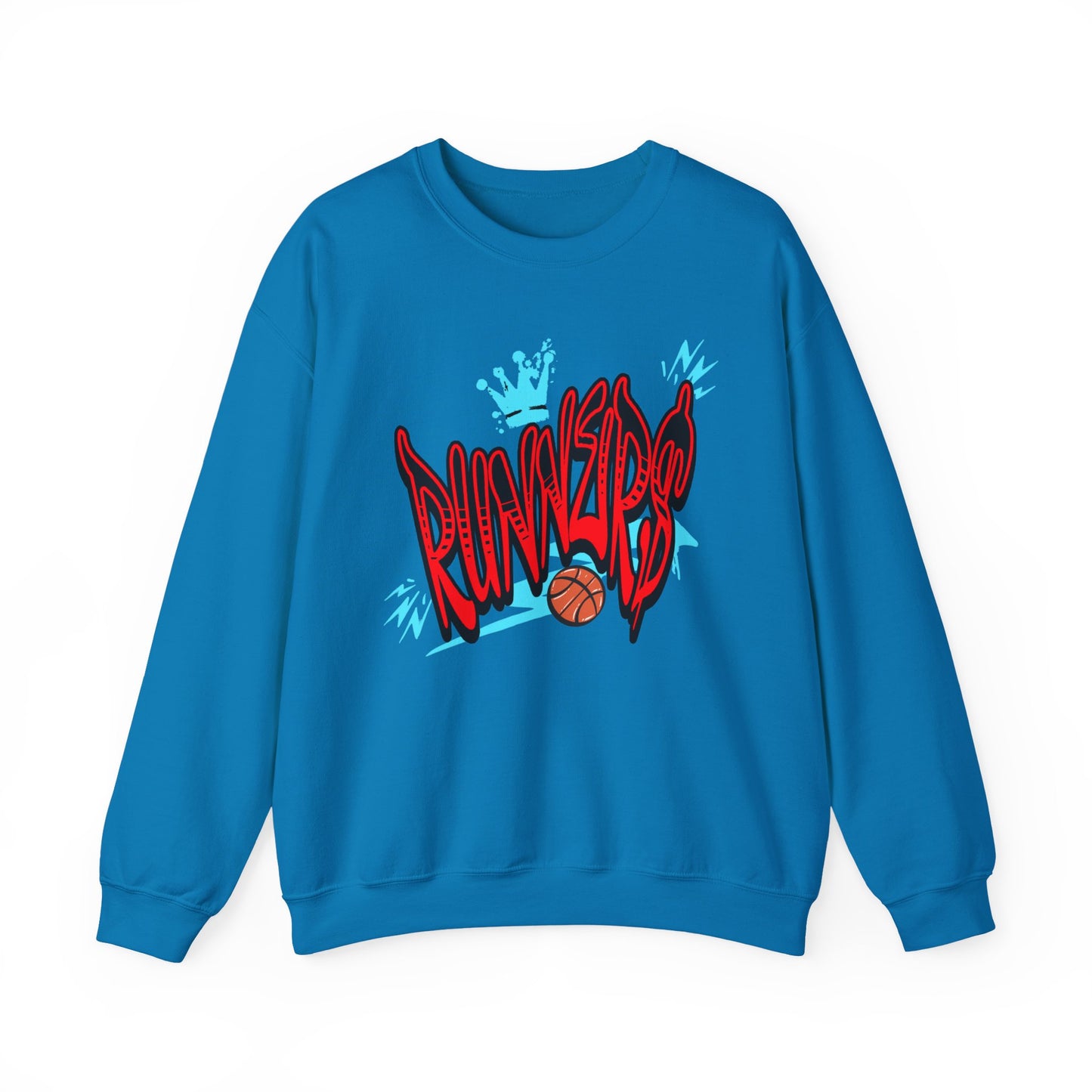Street Style Runner Unisex Crewneck Sweatshirt