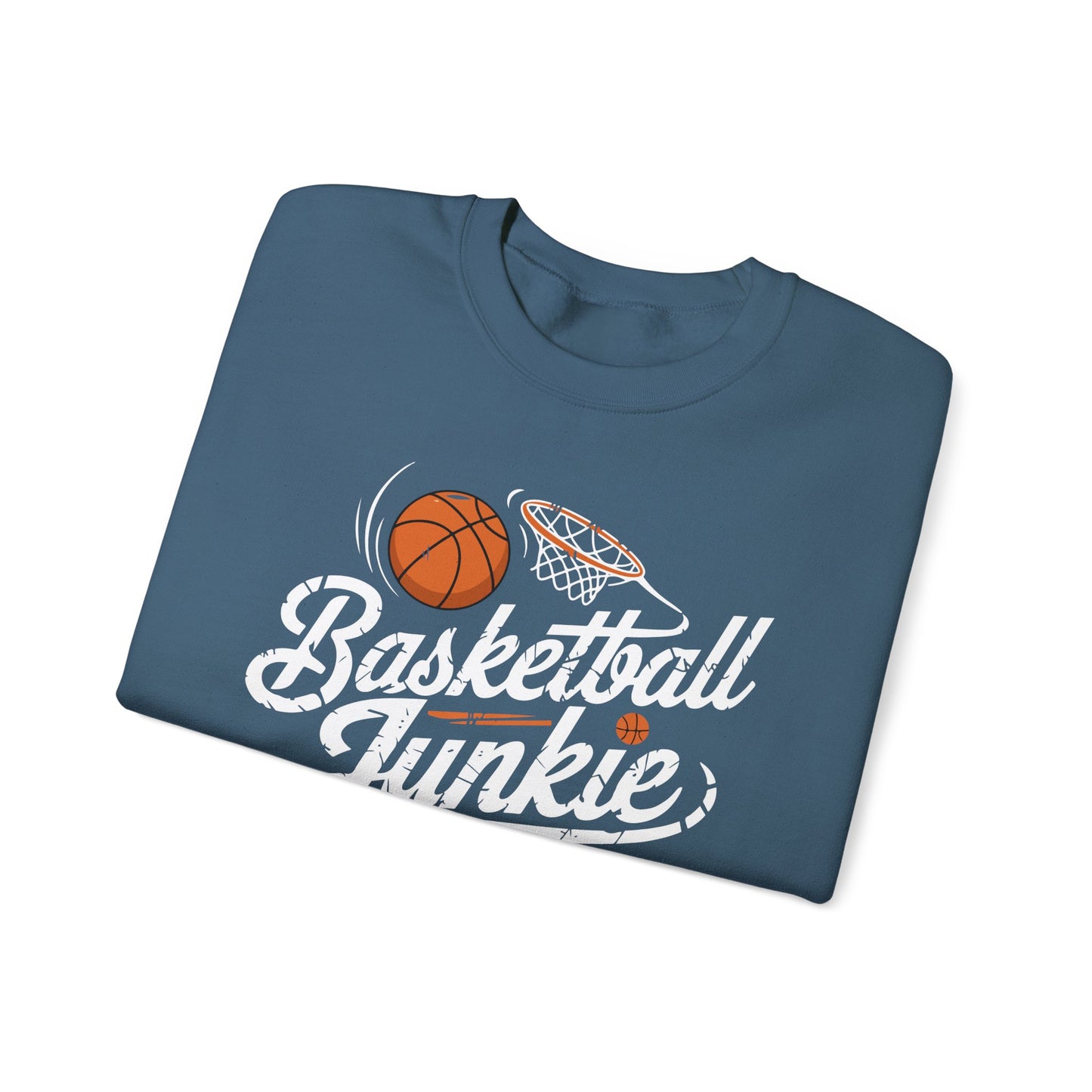 Basketball Junkie Unisex Heavy Blend™ Crewneck Sweatshirt