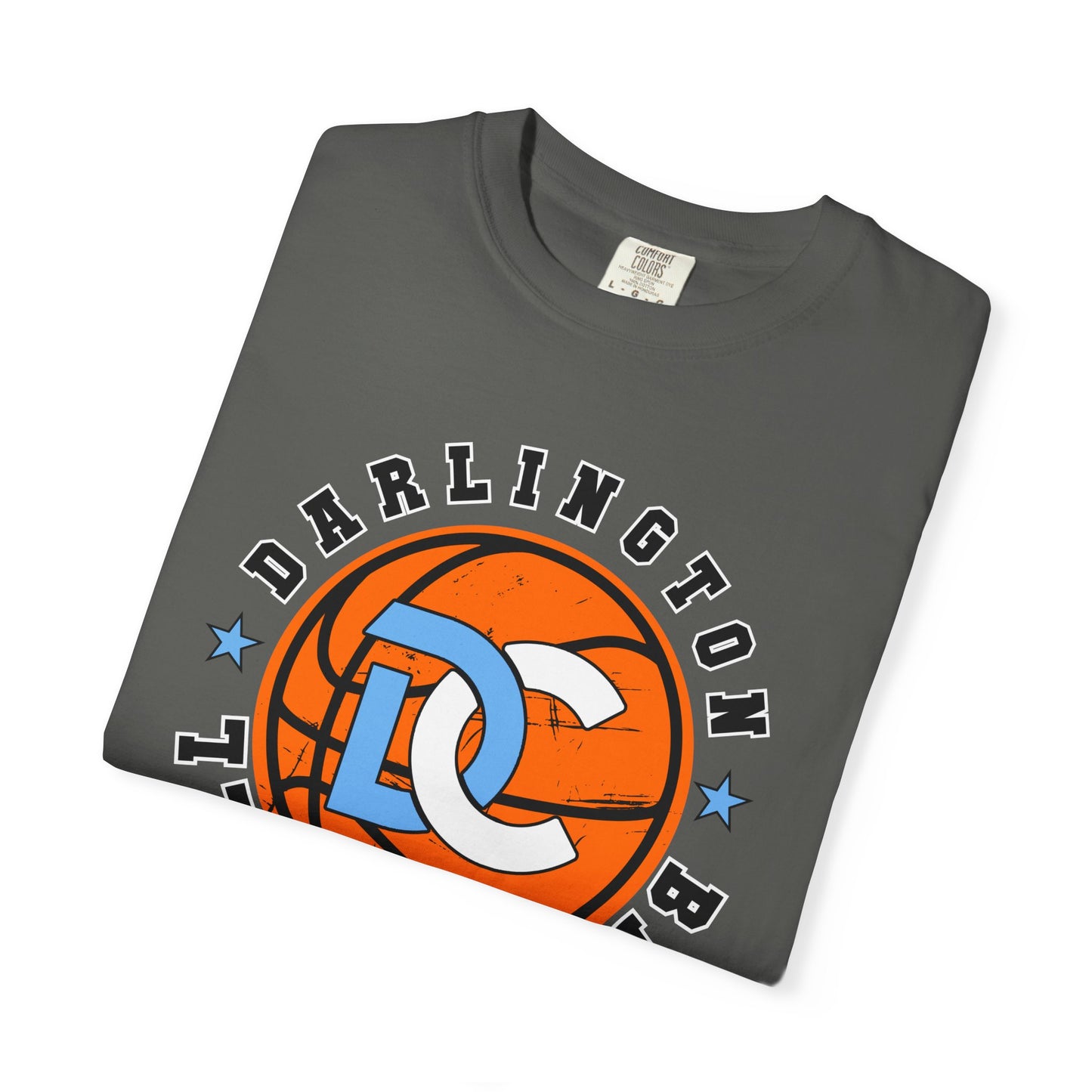 Darlington Basketball Unisex Garment-Dyed T-shirt