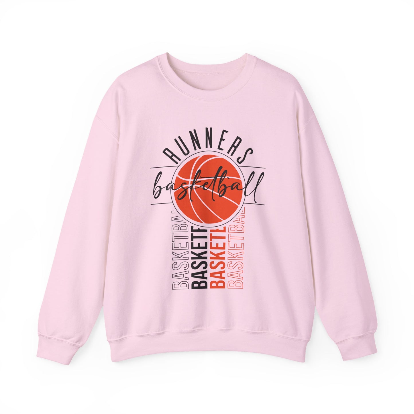 Basketball Runners Crewneck Sweatshirt | Stylish Sports Apparel