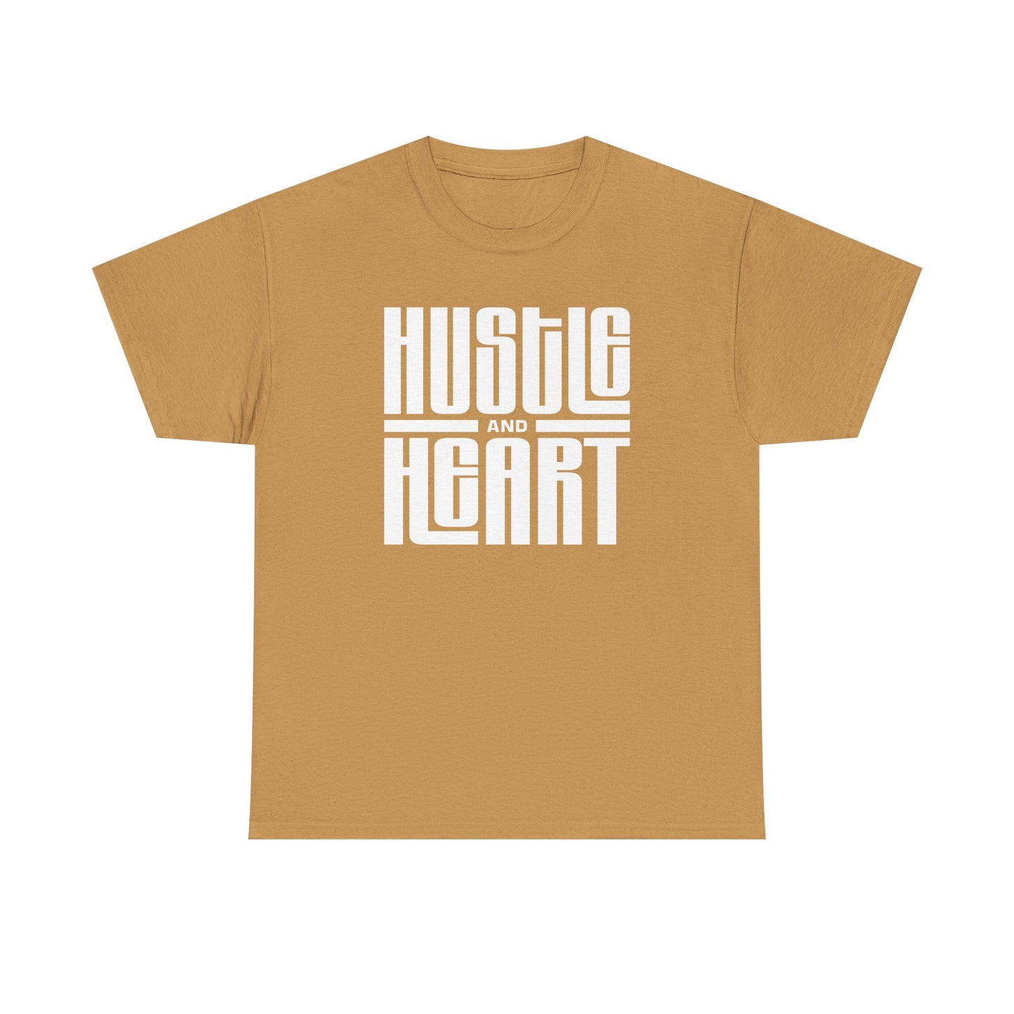 Hustle and Heart Unisex Heavy Cotton Tee