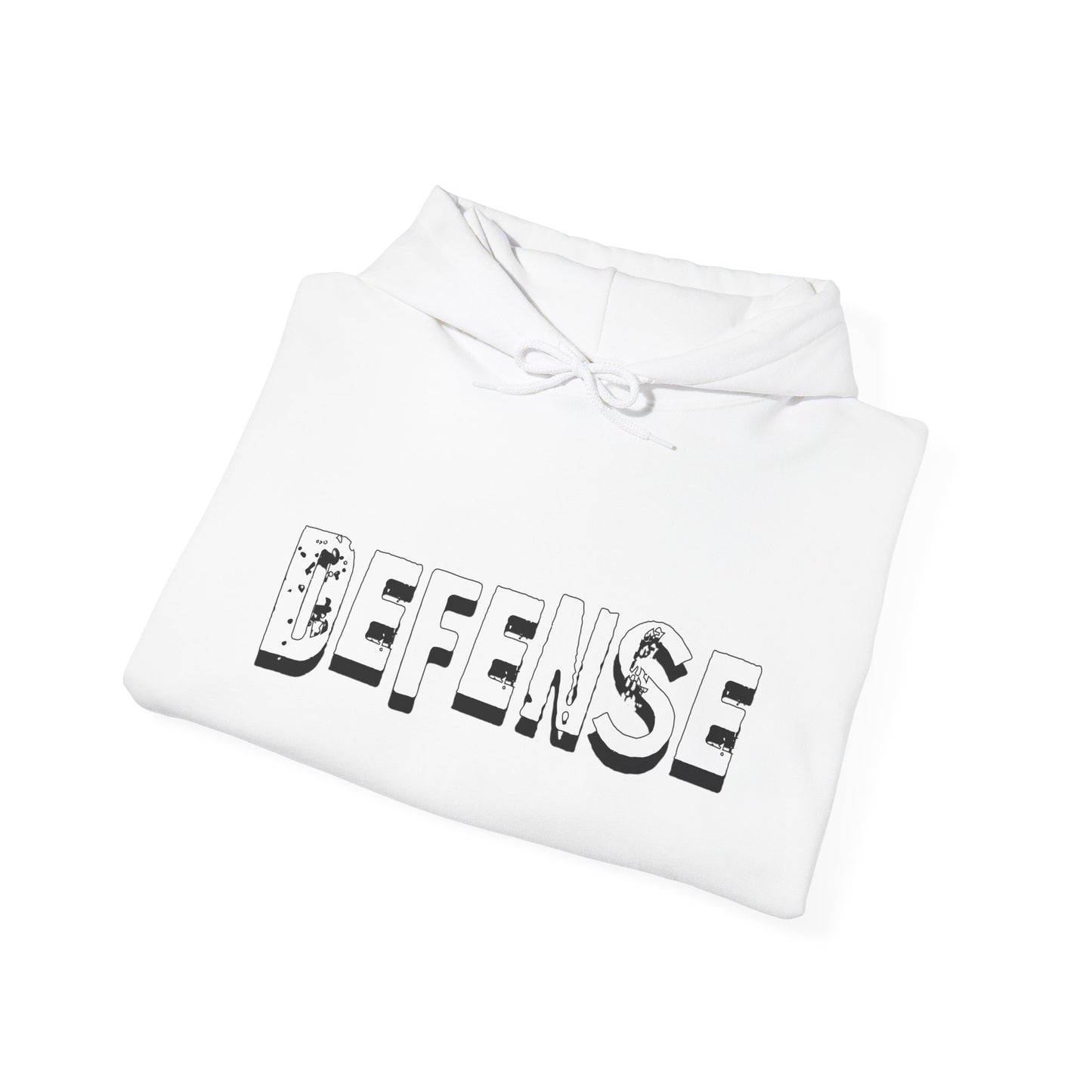 Unisex Hooded Sweatshirt - Defense Graphic