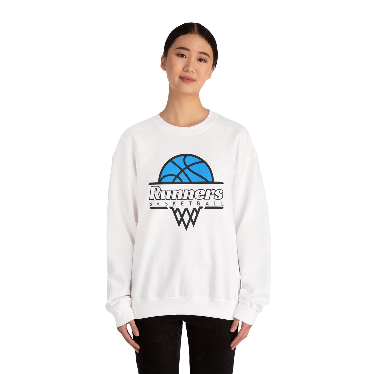 Runners Basketball Crewneck Sweatshirt - Unisex Heavy Blend™