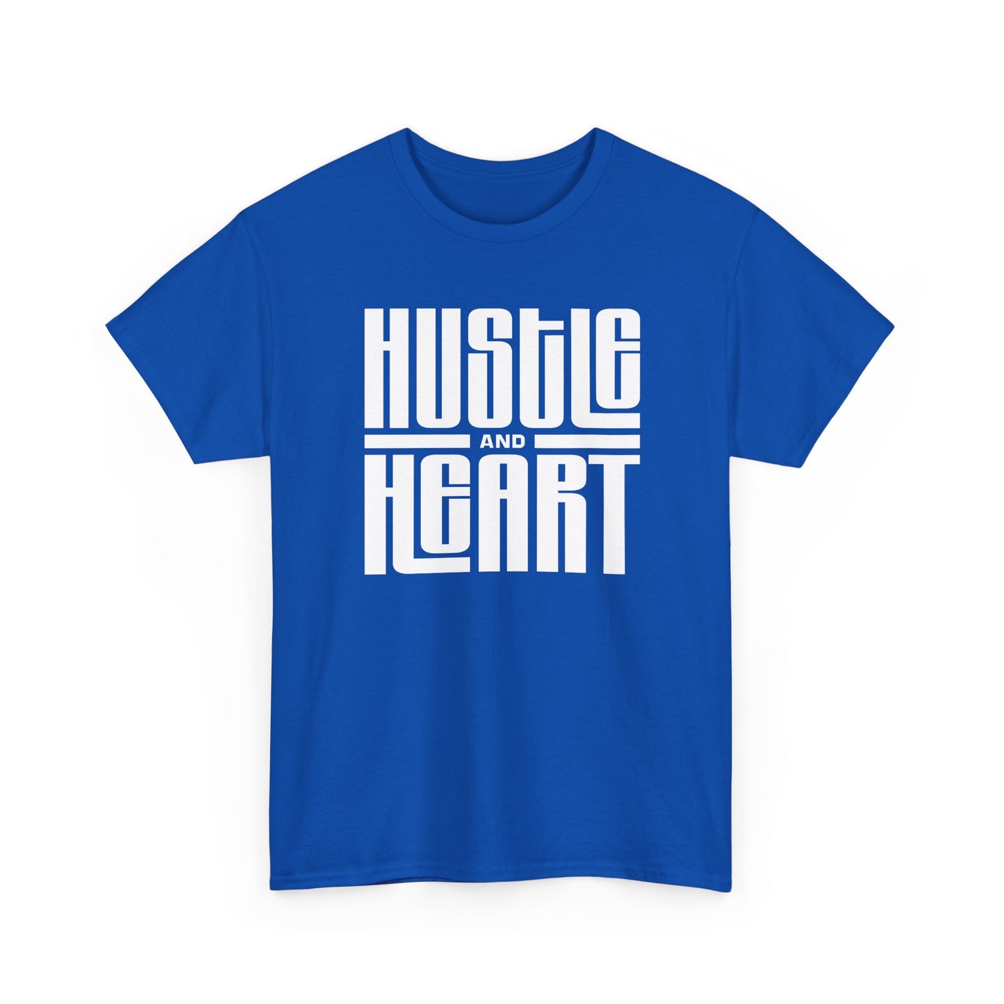 Hustle and Heart Unisex Heavy Cotton Tee