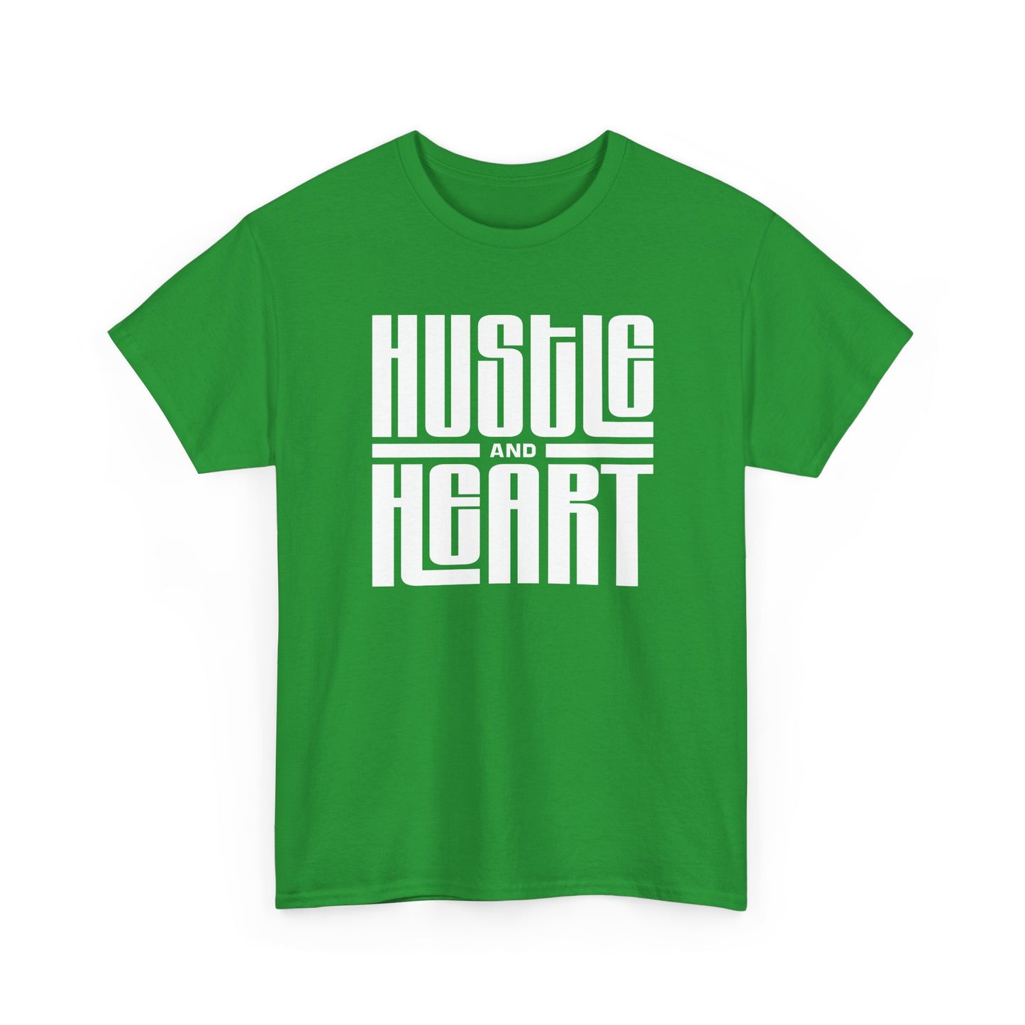 Hustle and Heart Unisex Heavy Cotton Tee