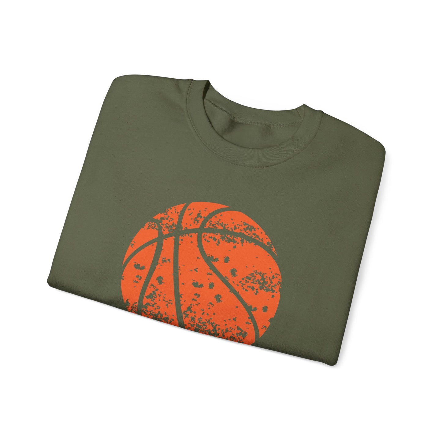 Basketball Graphic Crewneck Sweatshirt