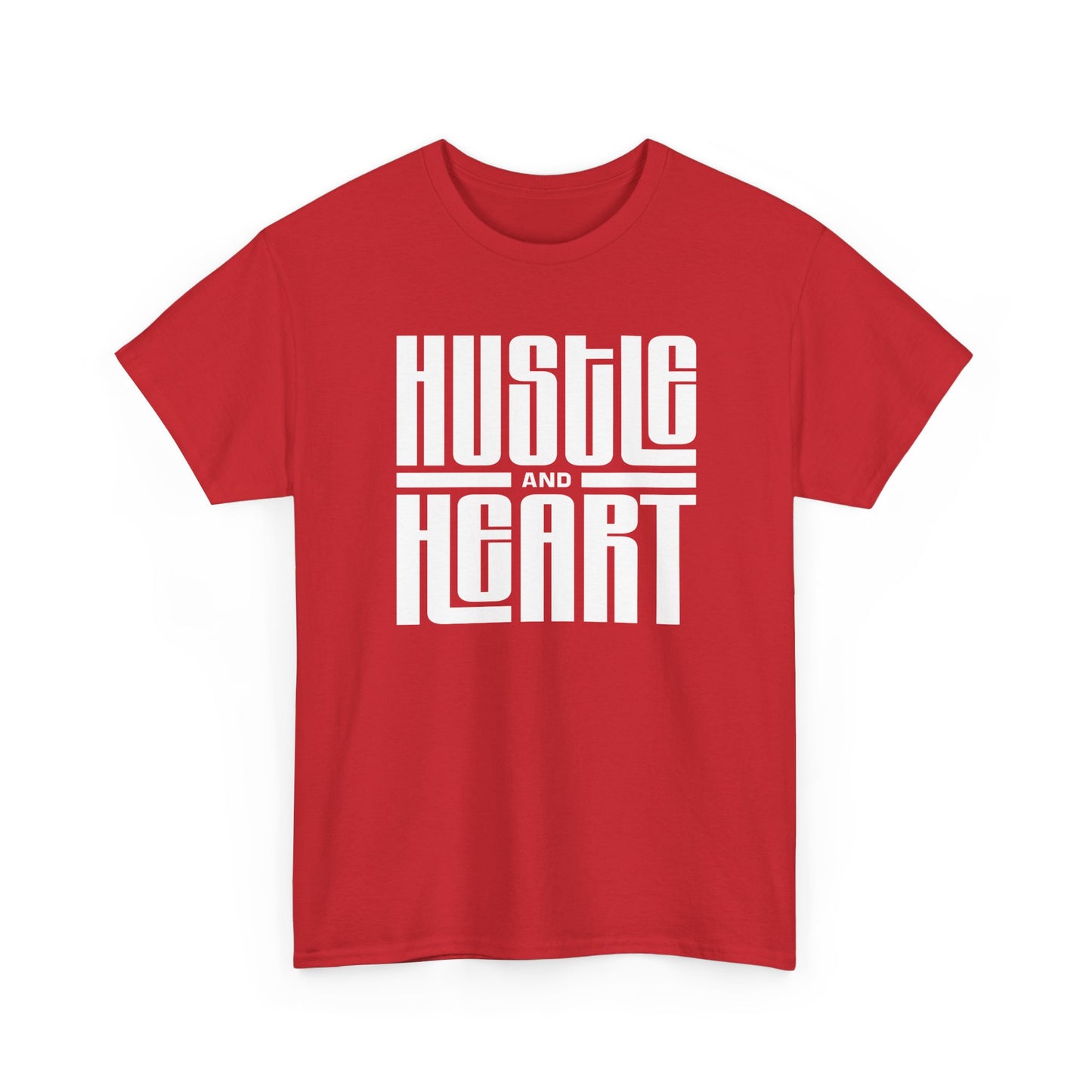 Hustle and Heart Unisex Heavy Cotton Tee