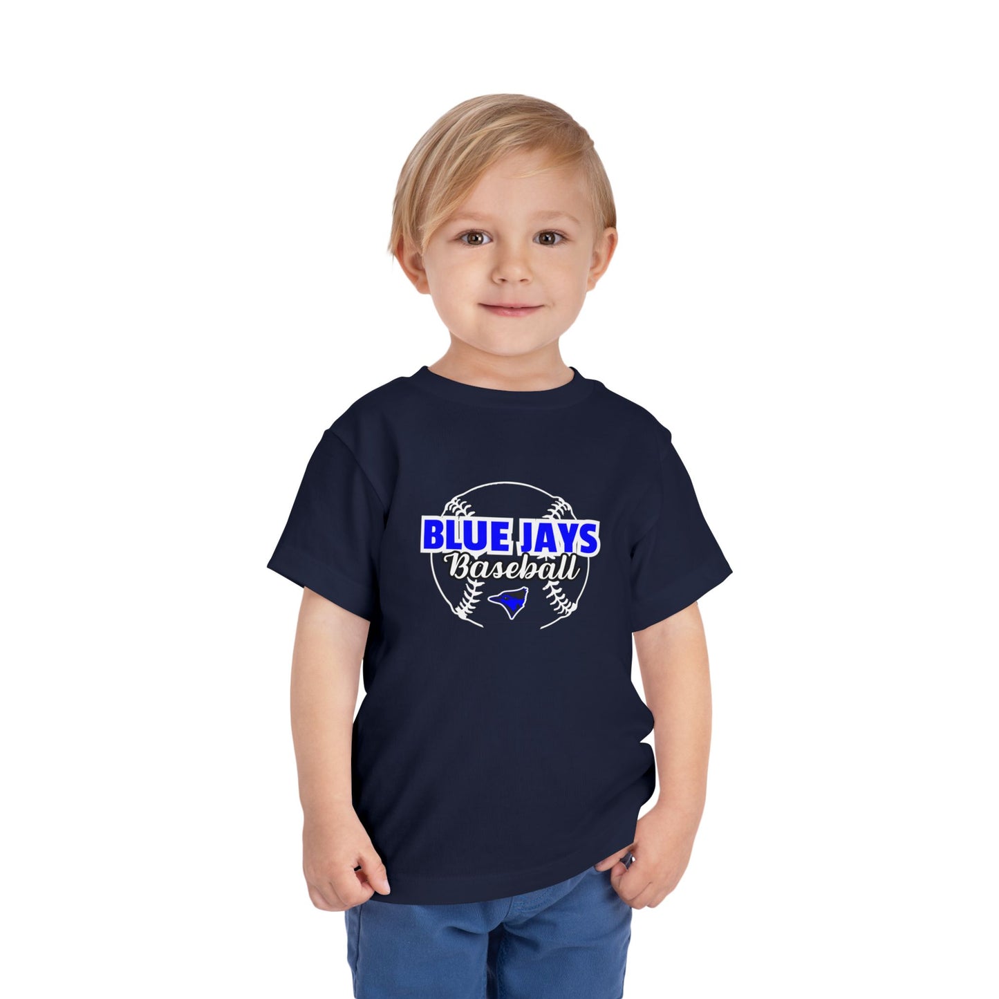 Baseball Toddler Tee - Blue Jays Design
