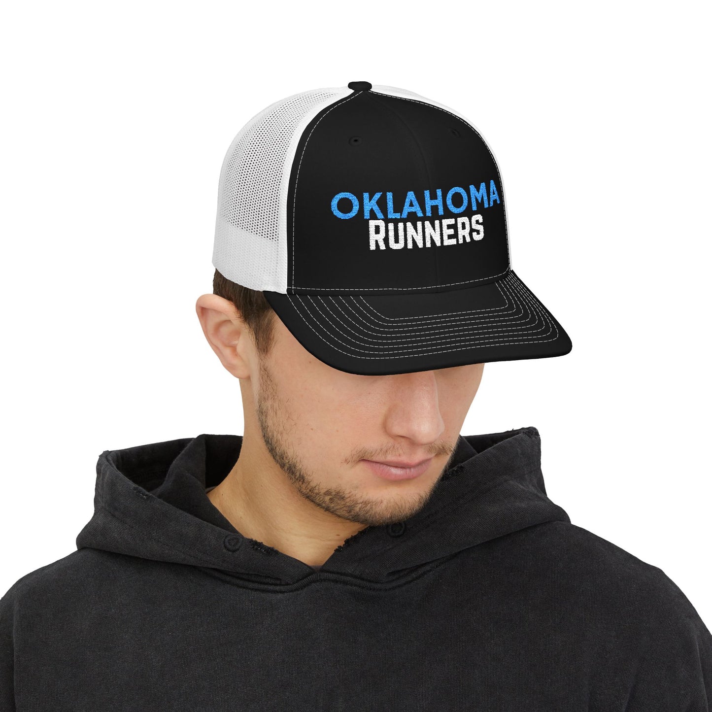 Oklahoma Runners Snapback Trucker Cap