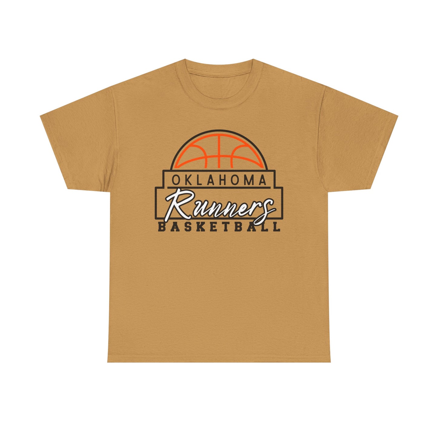 Oklahoma Runners Basketball Unisex Heavy Cotton Tee