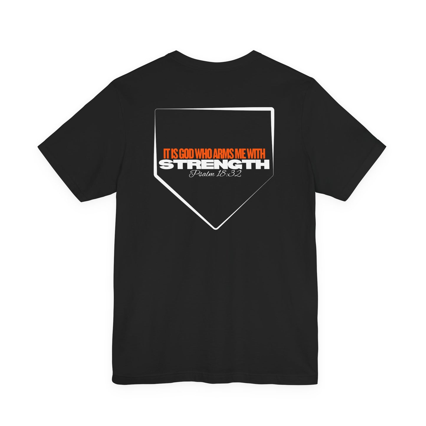 Calumet Baseball Bella Canvas Tee w/ Psalm 18:32