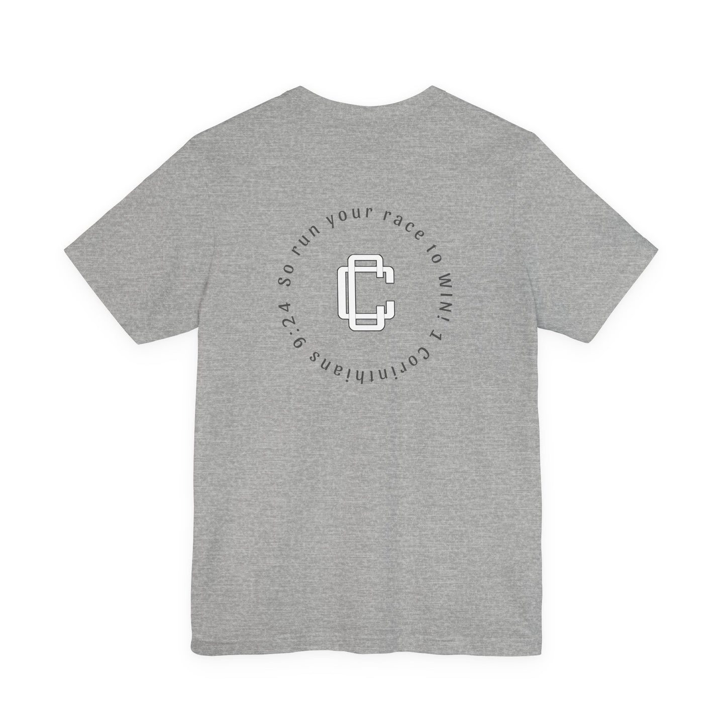 Calumet Cross Country Tee w/ 1 Cor. Bible Verse