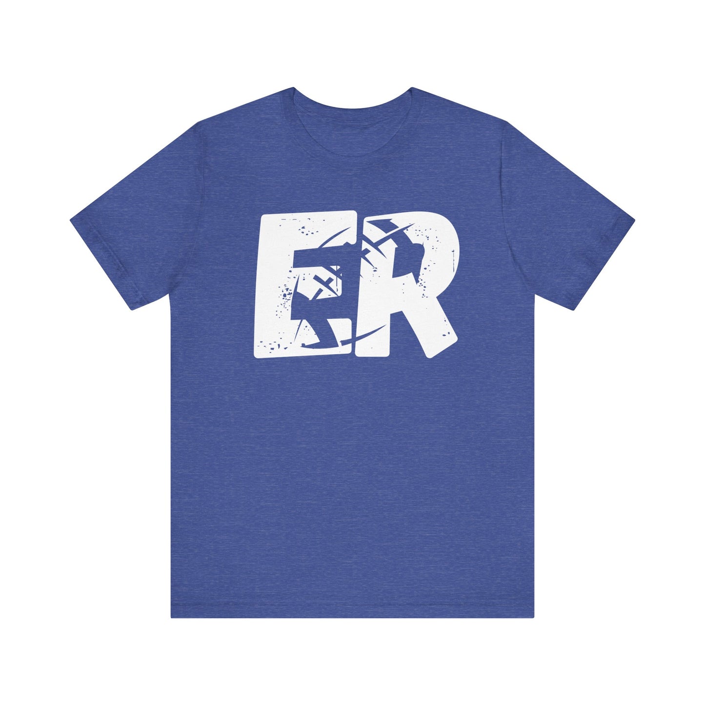 ER Football on Bella Canvas with Galatians 6:9 on the back