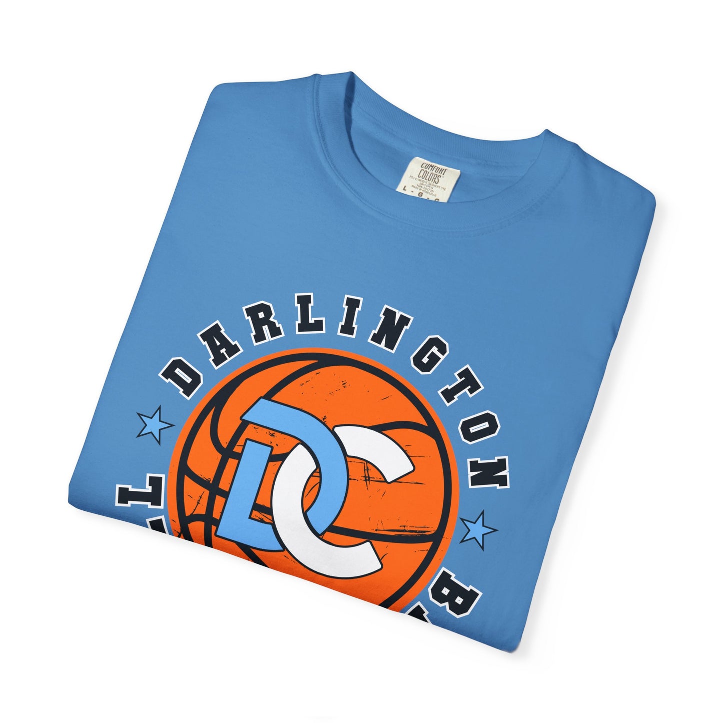 Darlington Basketball Unisex Garment-Dyed T-shirt
