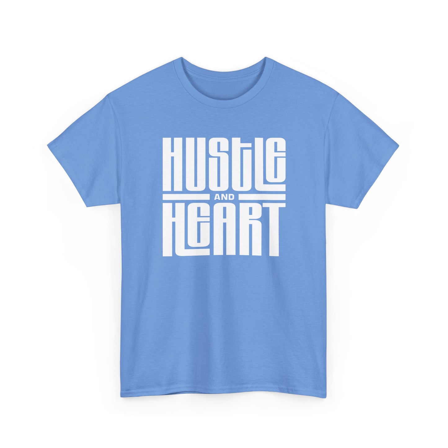 Hustle and Heart Unisex Heavy Cotton Tee