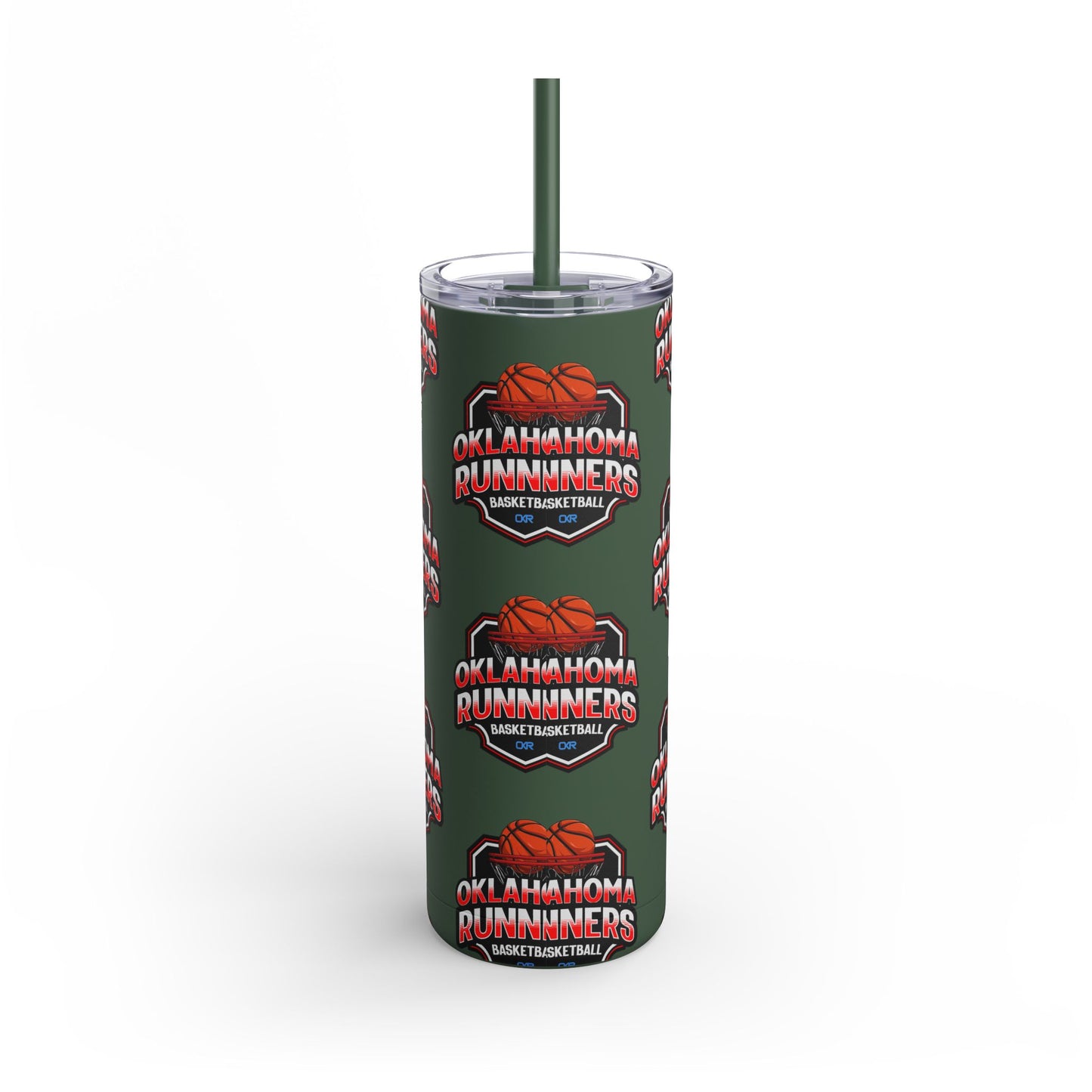 Oklahoma Runners Basketball Tumbler - 20oz Matte Travel Cup