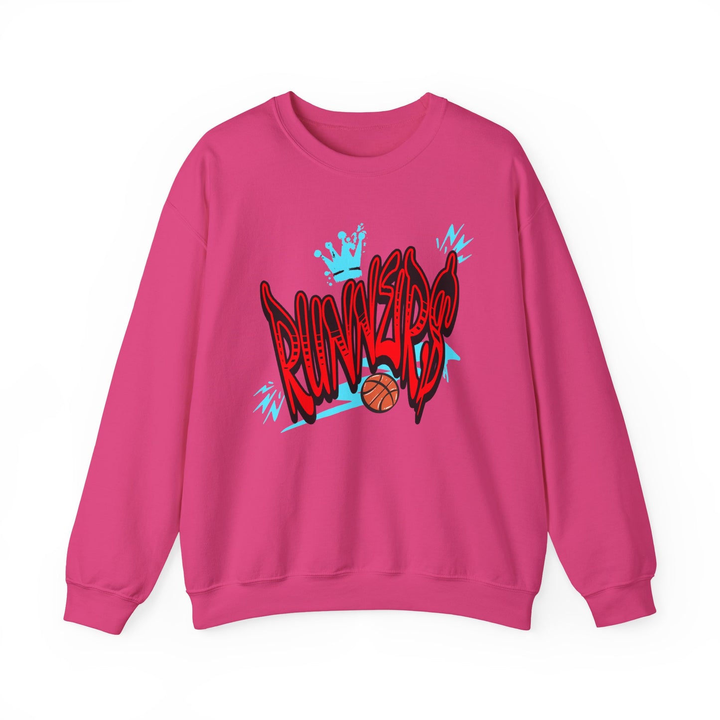 Street Style Runner Unisex Crewneck Sweatshirt