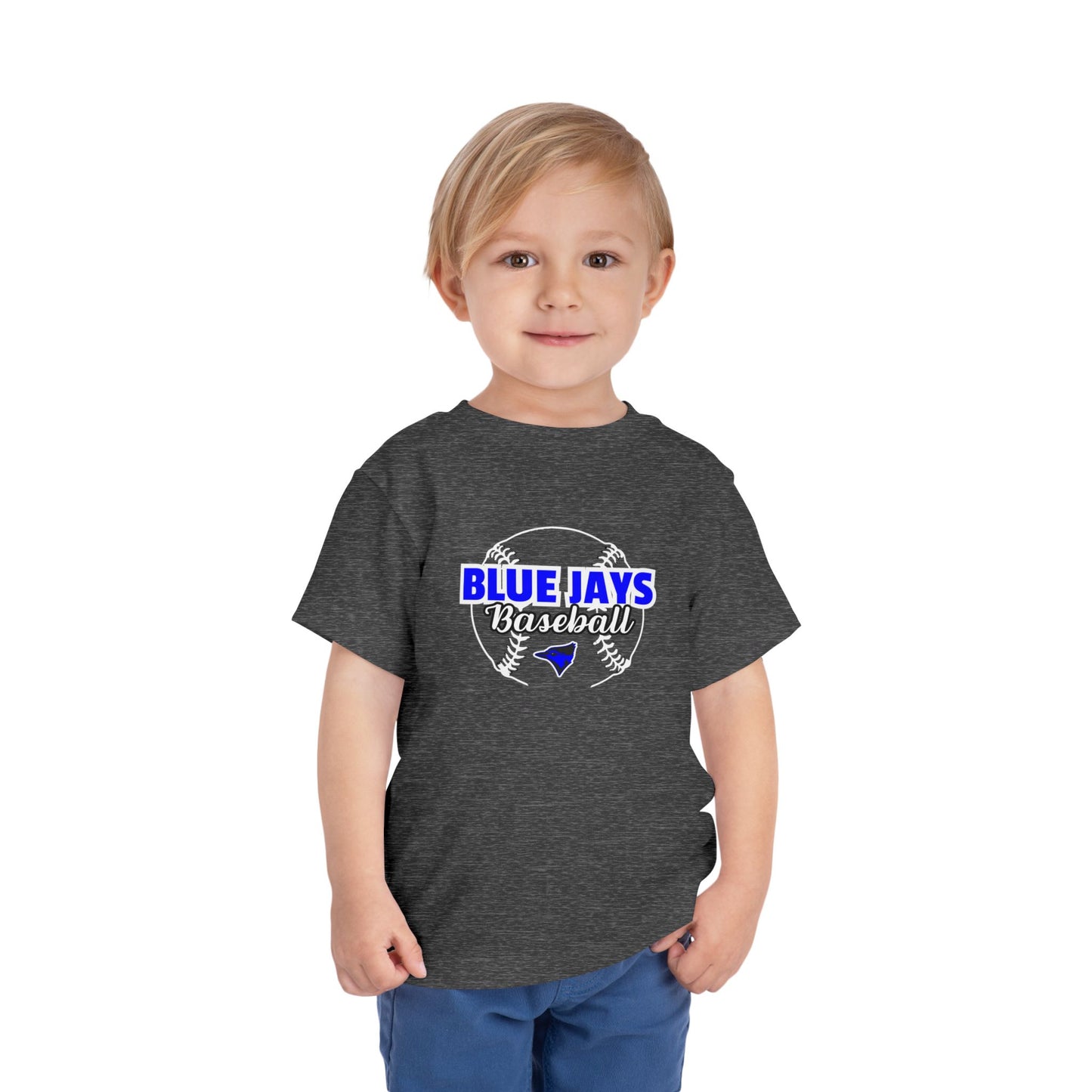 Baseball Toddler Tee - Blue Jays Design