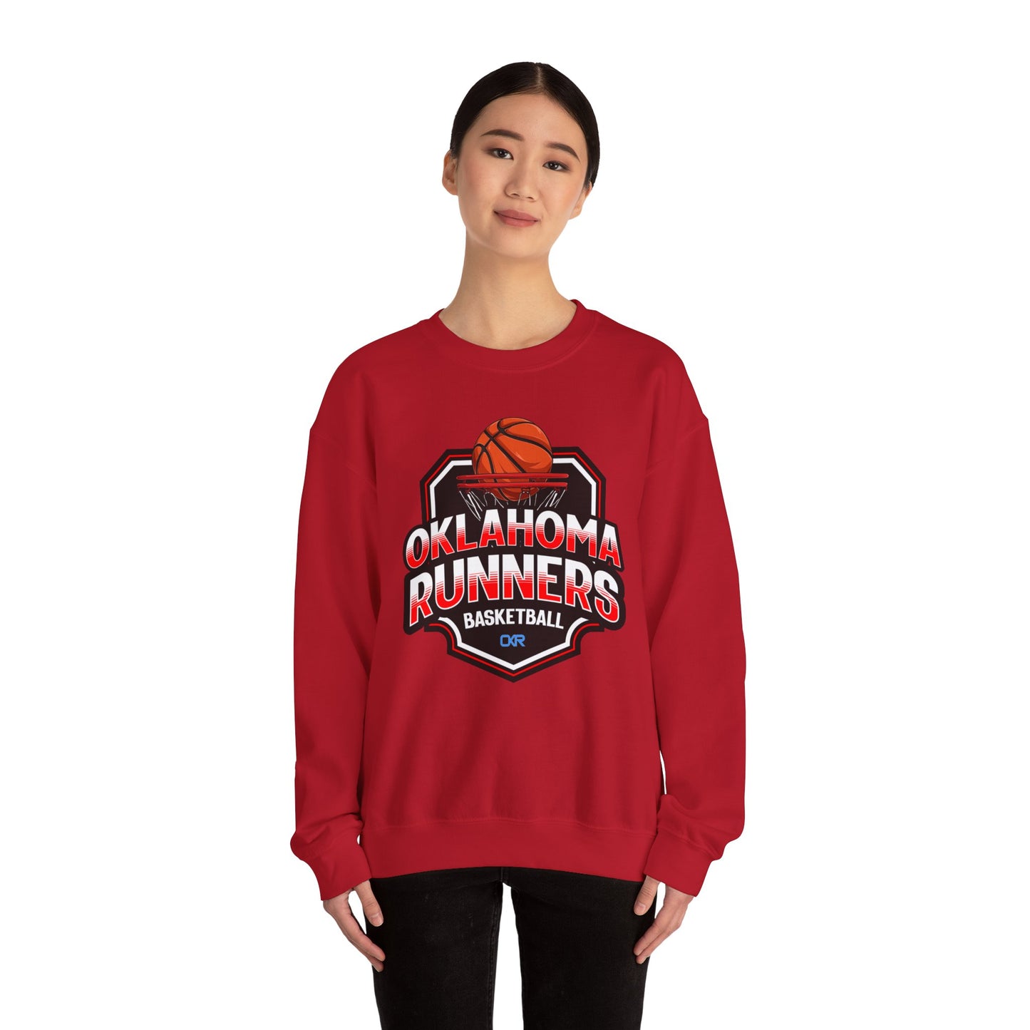 Oklahoma Runners Basketball Crewneck Sweatshirt