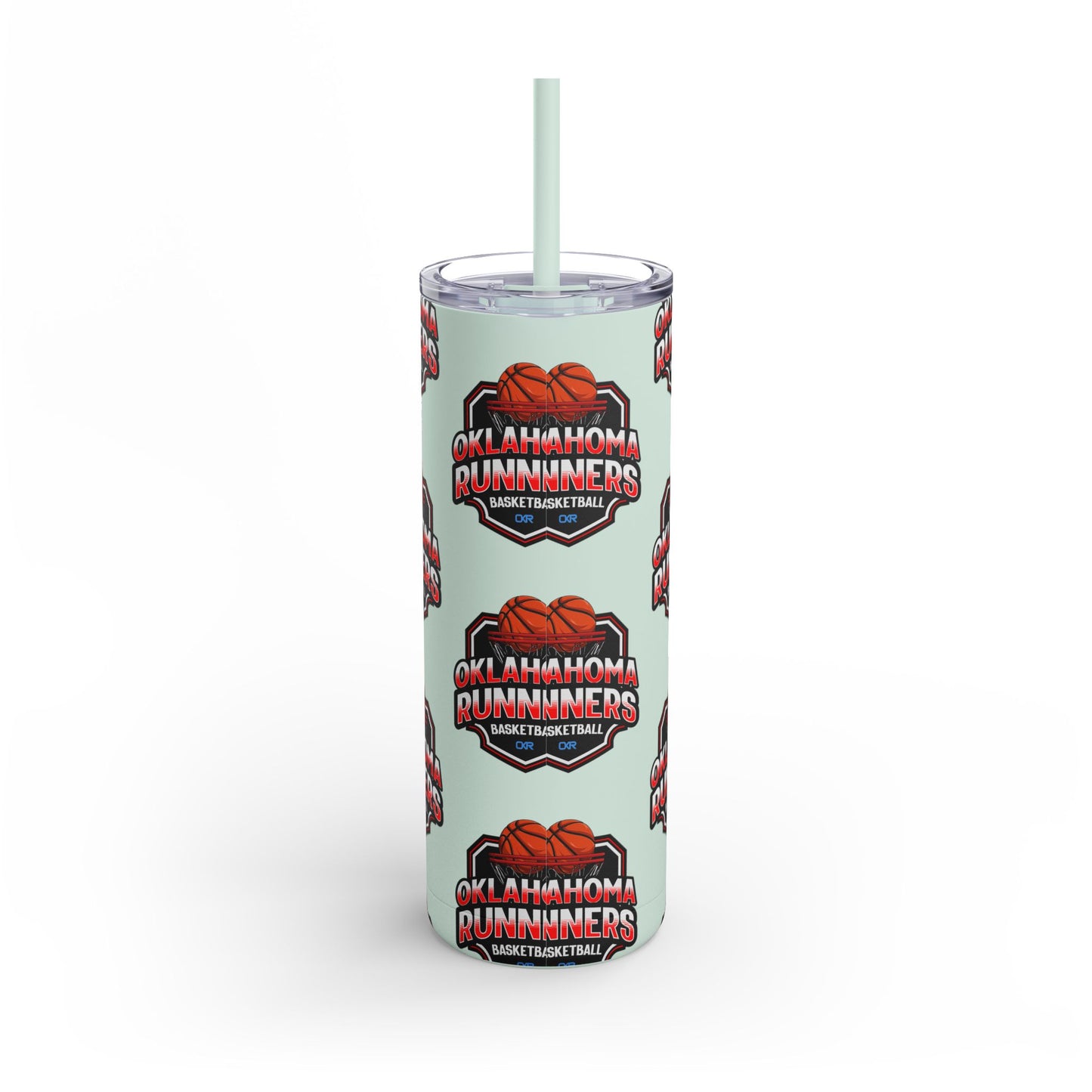 Oklahoma Runners Basketball Tumbler - 20oz Matte Travel Cup
