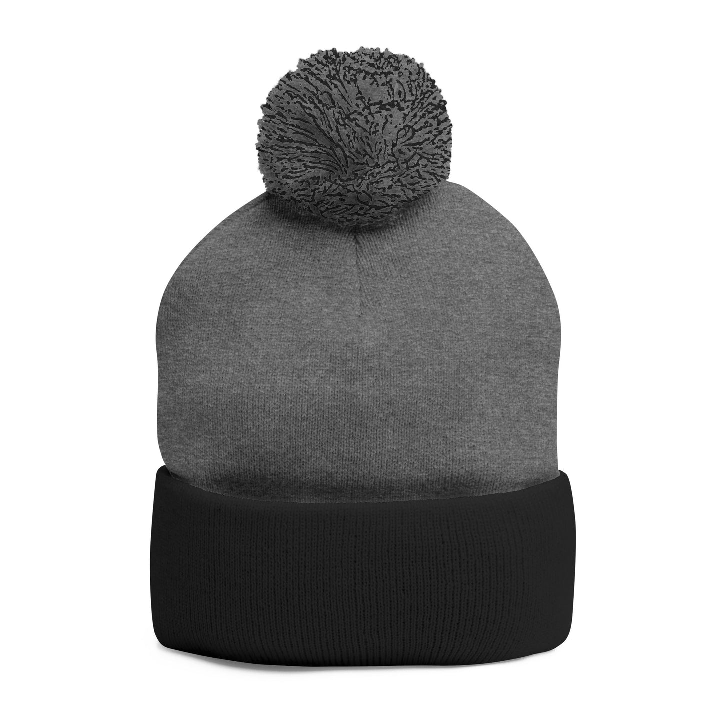 EHS Pom-Pom Knit Cap (Embroidery)