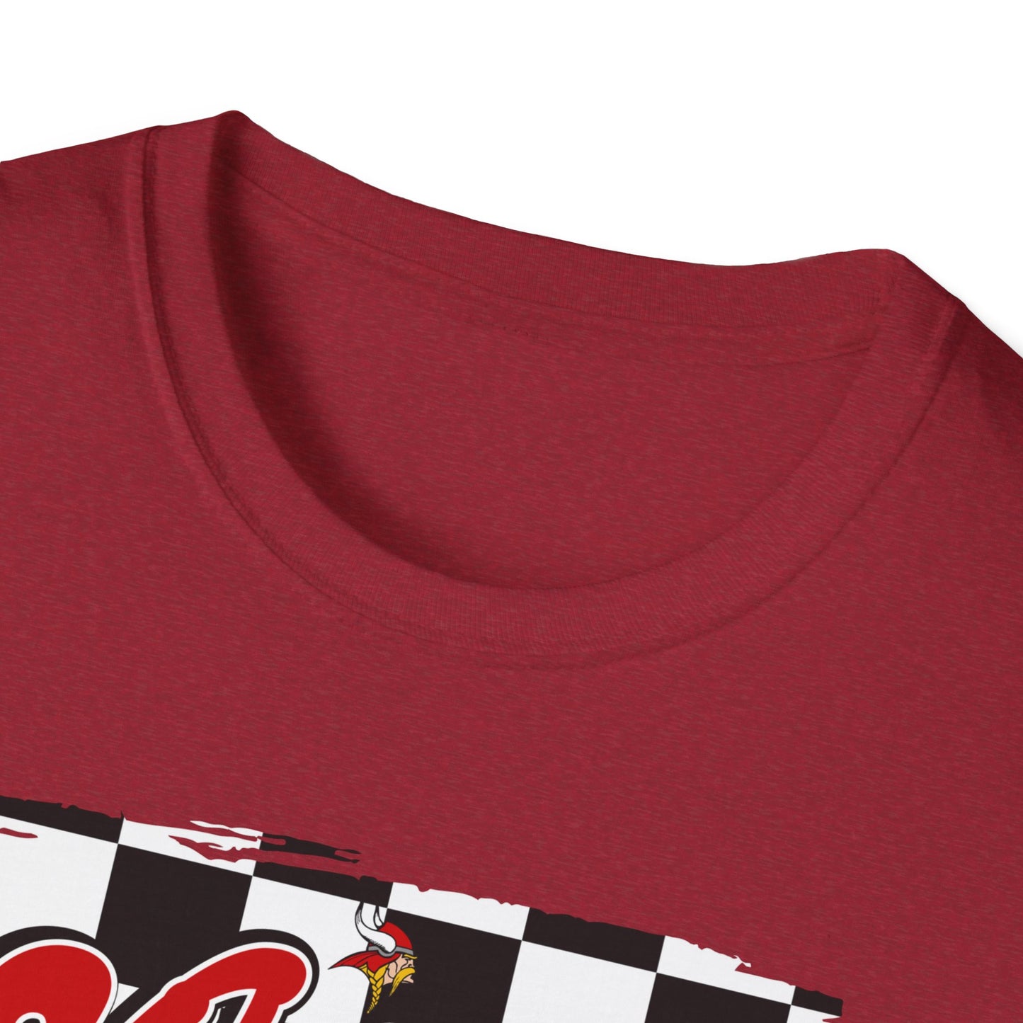 Vikings Retro Lettering Unisex Softstyle T-Shirt