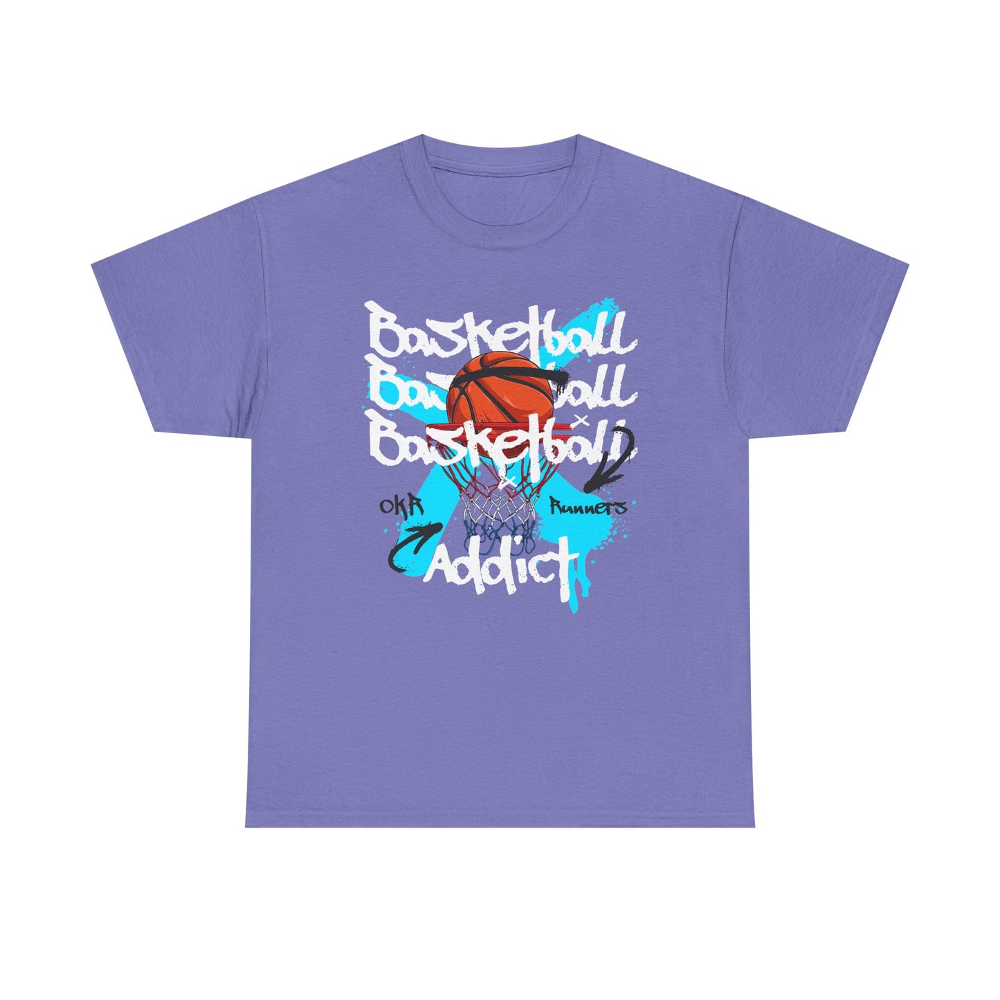Basketball Addict Unisex Heavy Cotton Tee