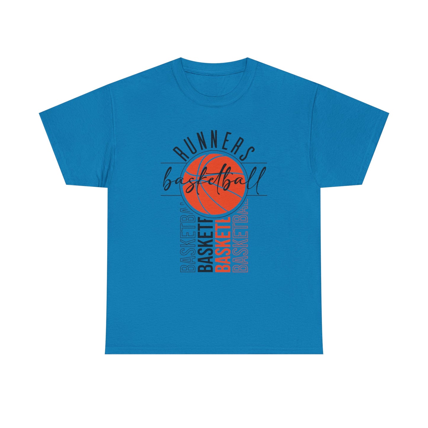 Basketball Runners Unisex Heavy Cotton Tee - Sporty & Stylish Tee for Players and Fans