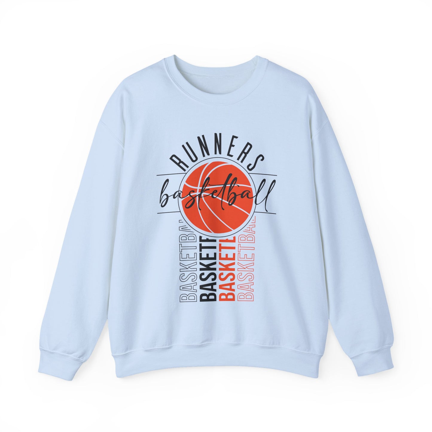 Basketball Runners Crewneck Sweatshirt | Stylish Sports Apparel