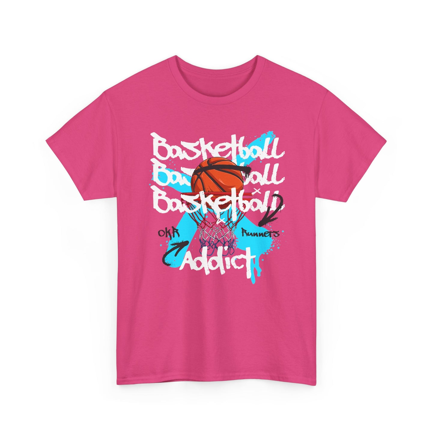 Basketball Addict Unisex Heavy Cotton Tee